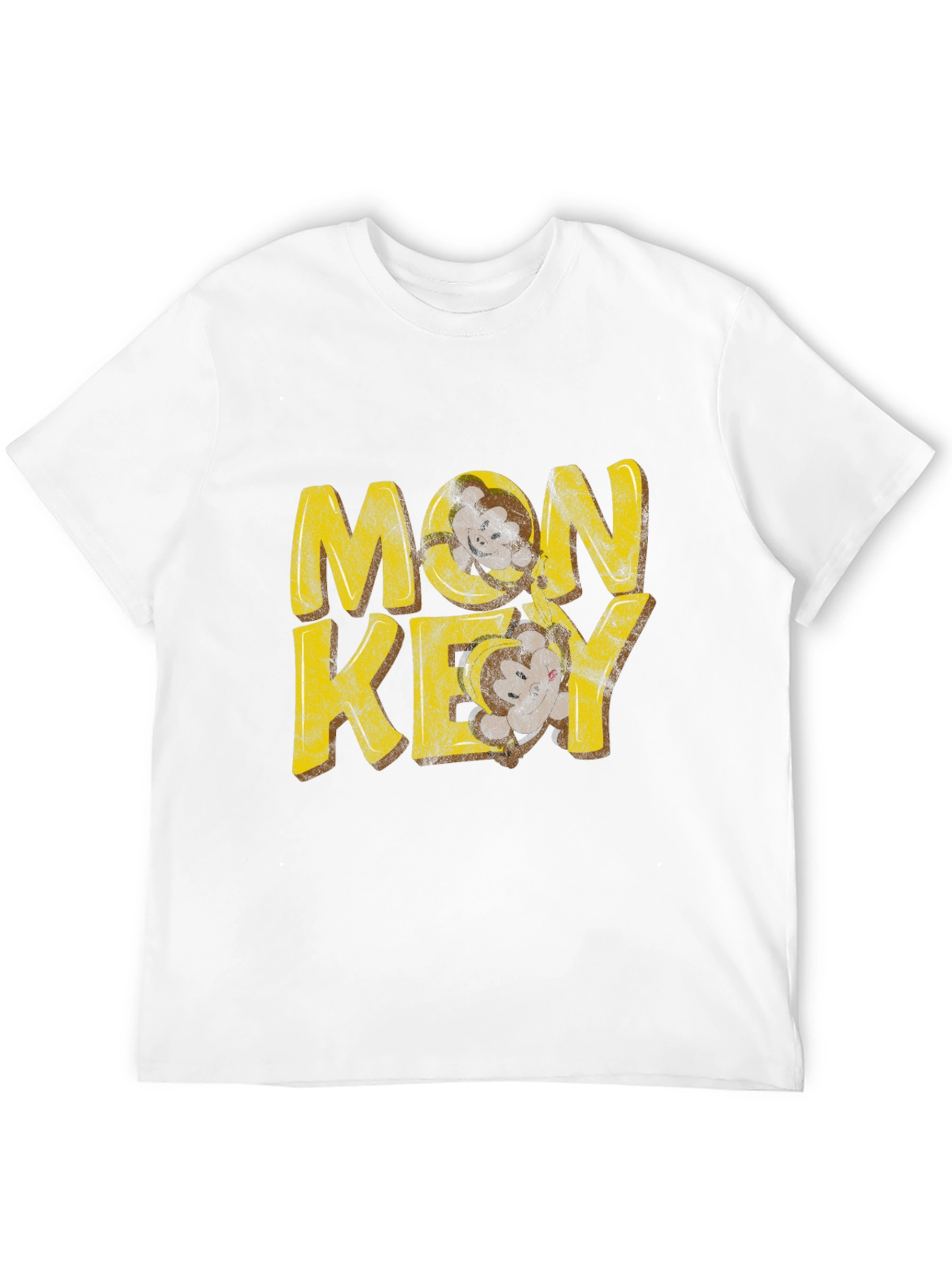 Monkey Skull Graphic T-Shirt