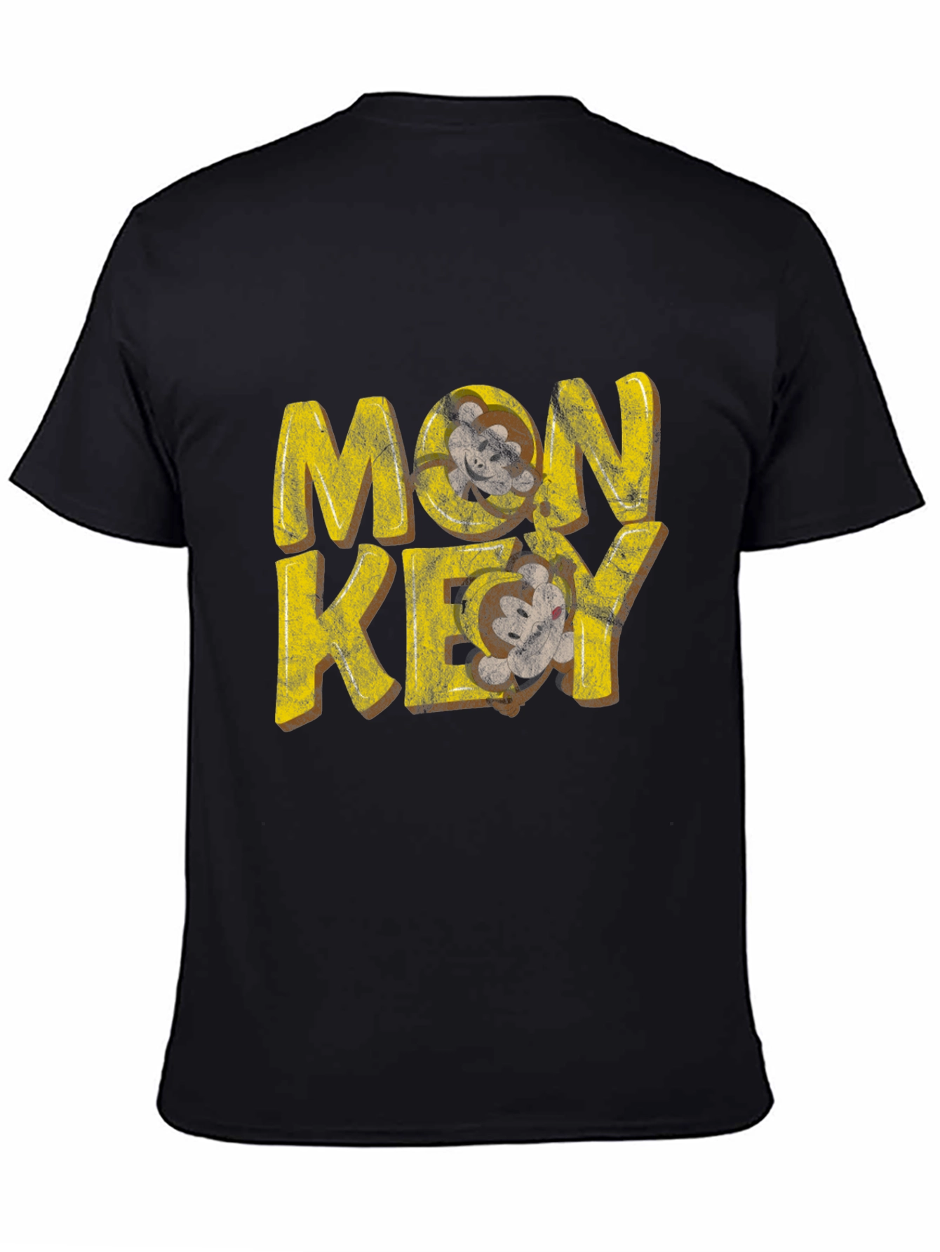 Monkey Skull Graphic T-Shirt