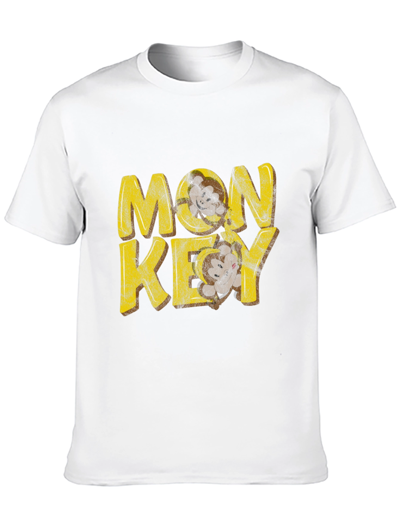 Monkey Skull Graphic T-Shirt