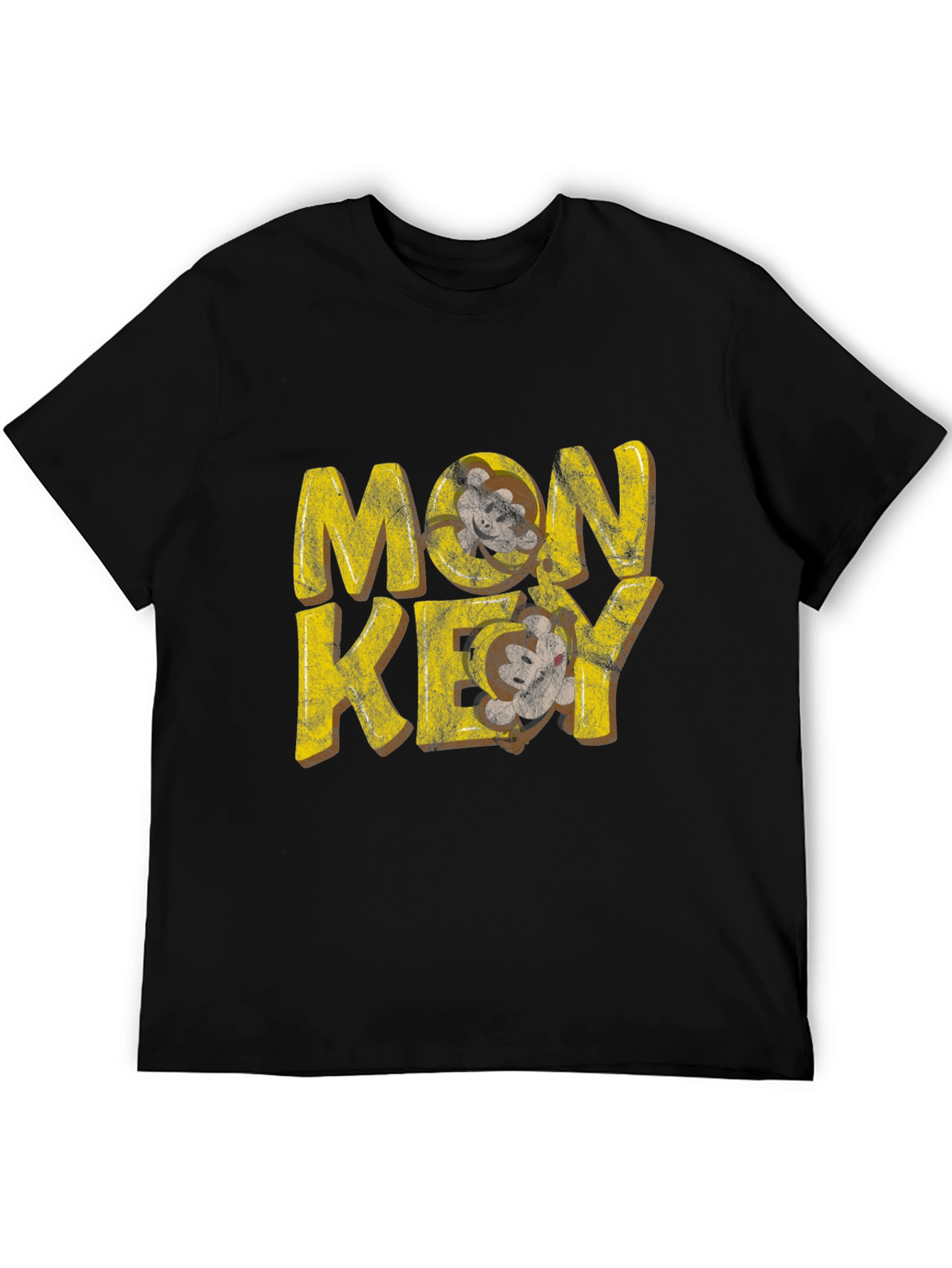Monkey Skull Graphic T-Shirt