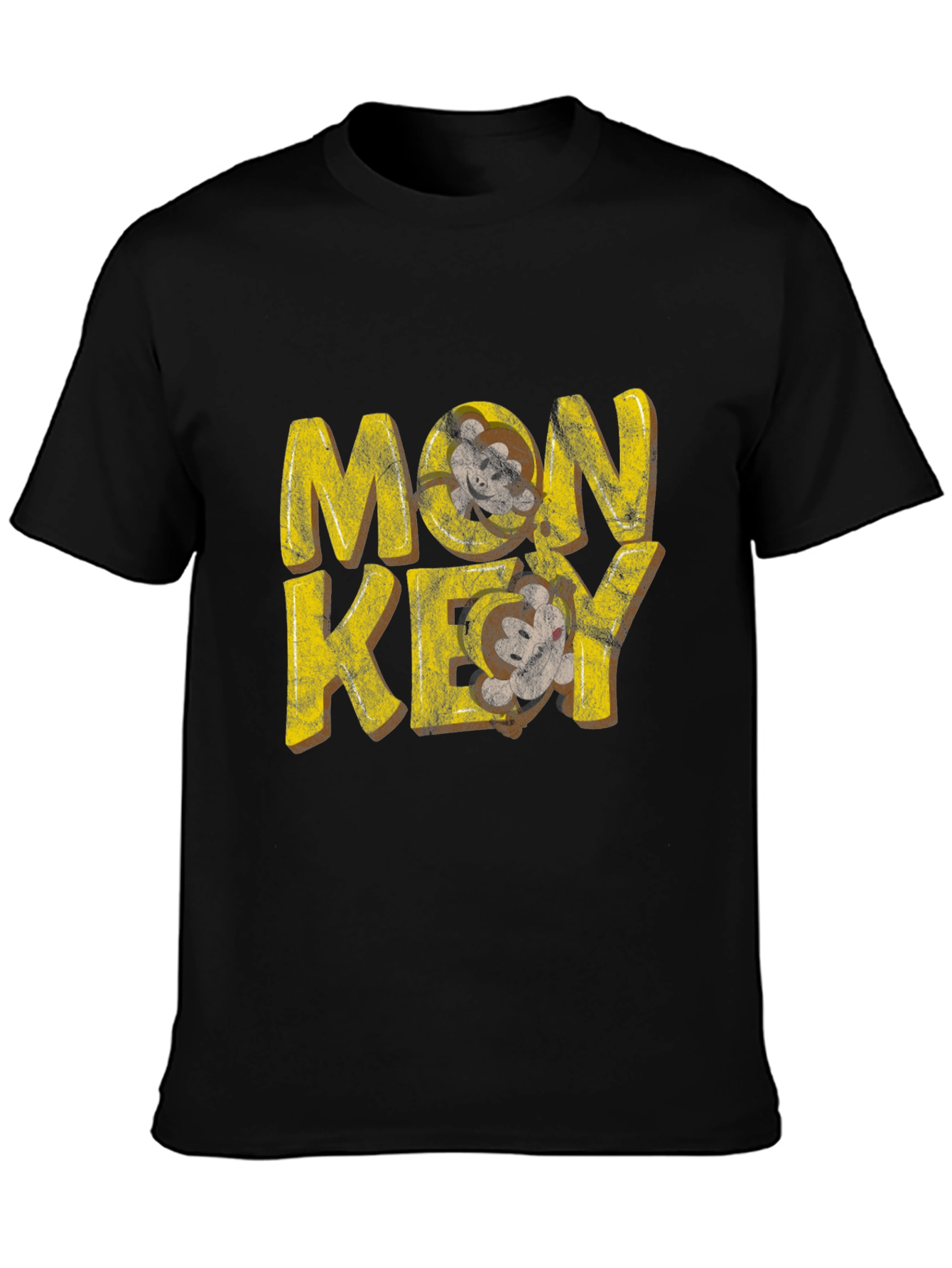 Monkey Skull Graphic T-Shirt