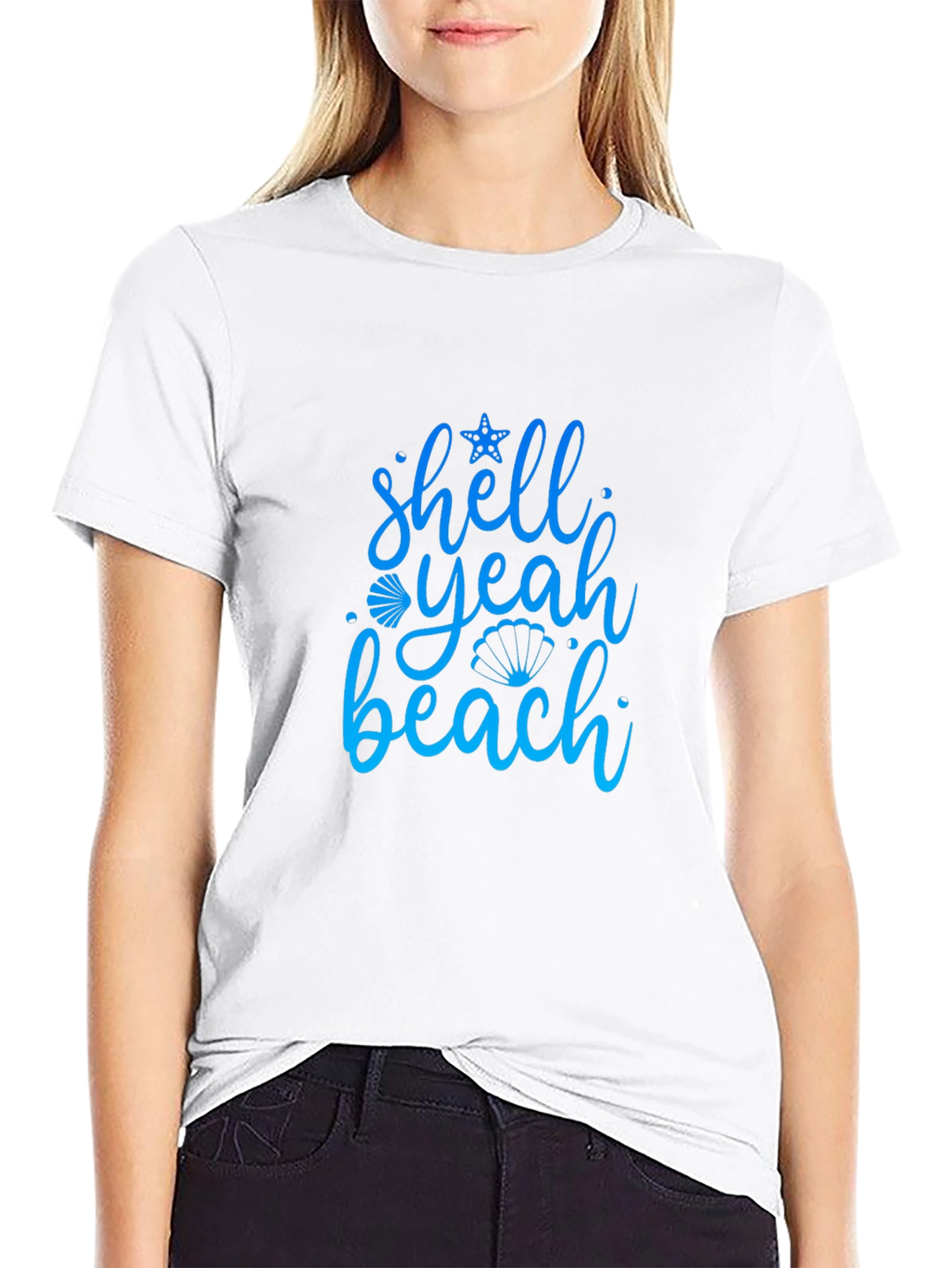 Shell Yeah Beach T-Shirt - Summer Vacation Apparel