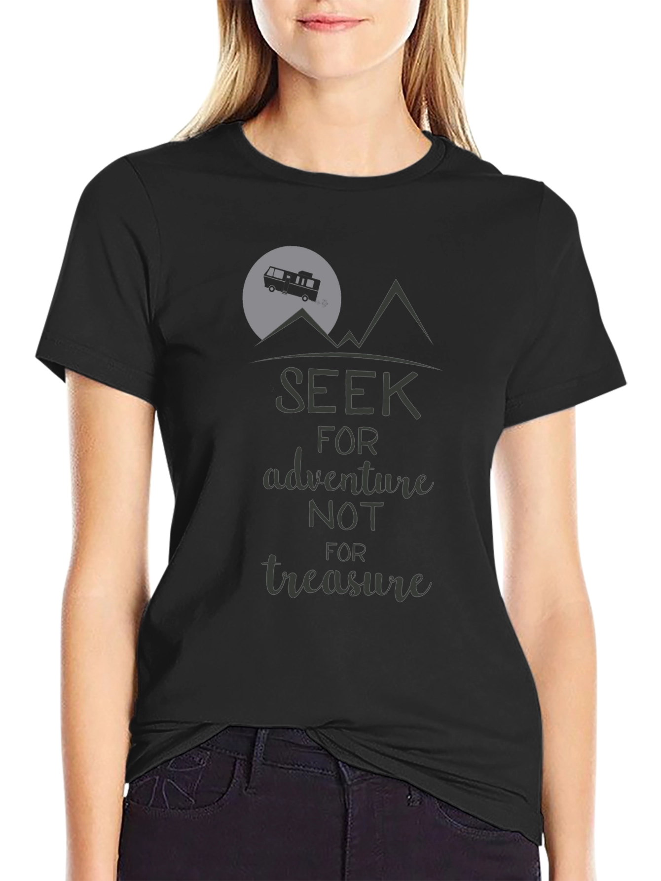 Adventure Awaits Tee - Seek Adventure Not Treasure T-Shirt