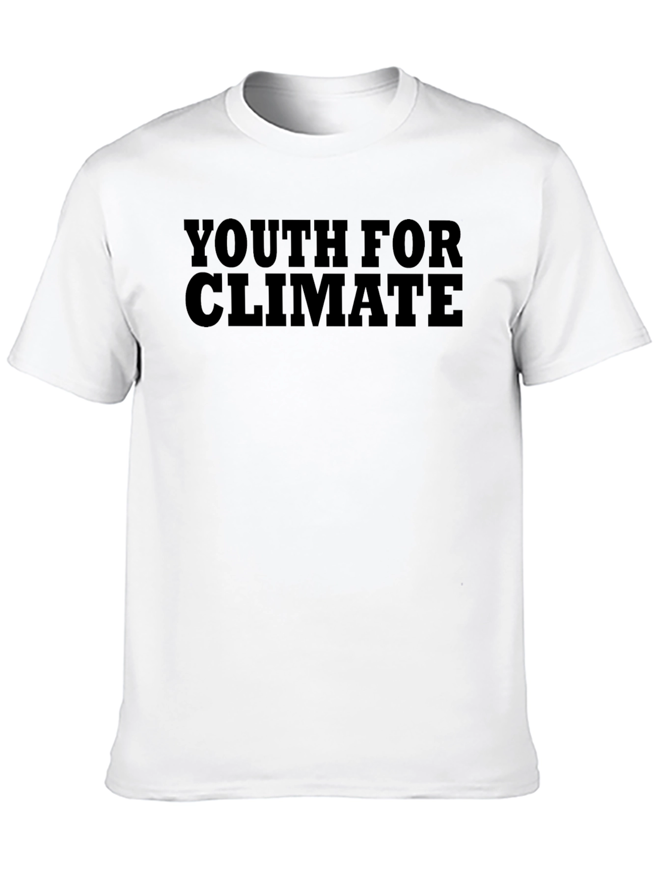 Youth for Climate T-Shirt - Black