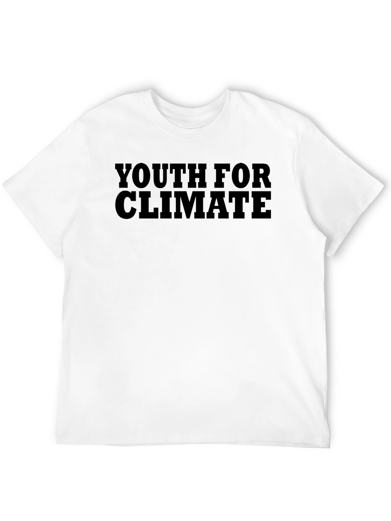 Youth for Climate T-Shirt - Black