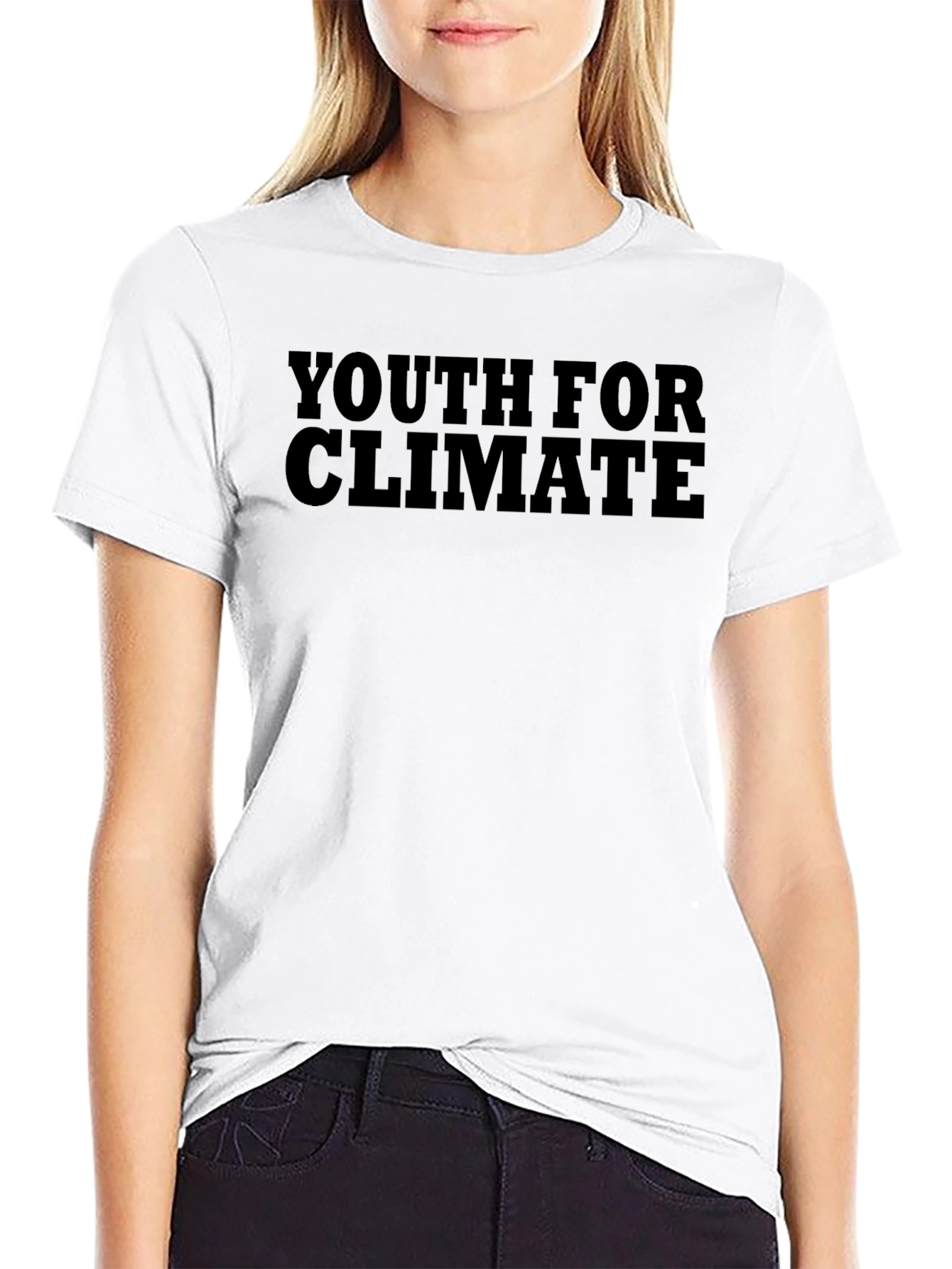 Youth for Climate T-Shirt - Black