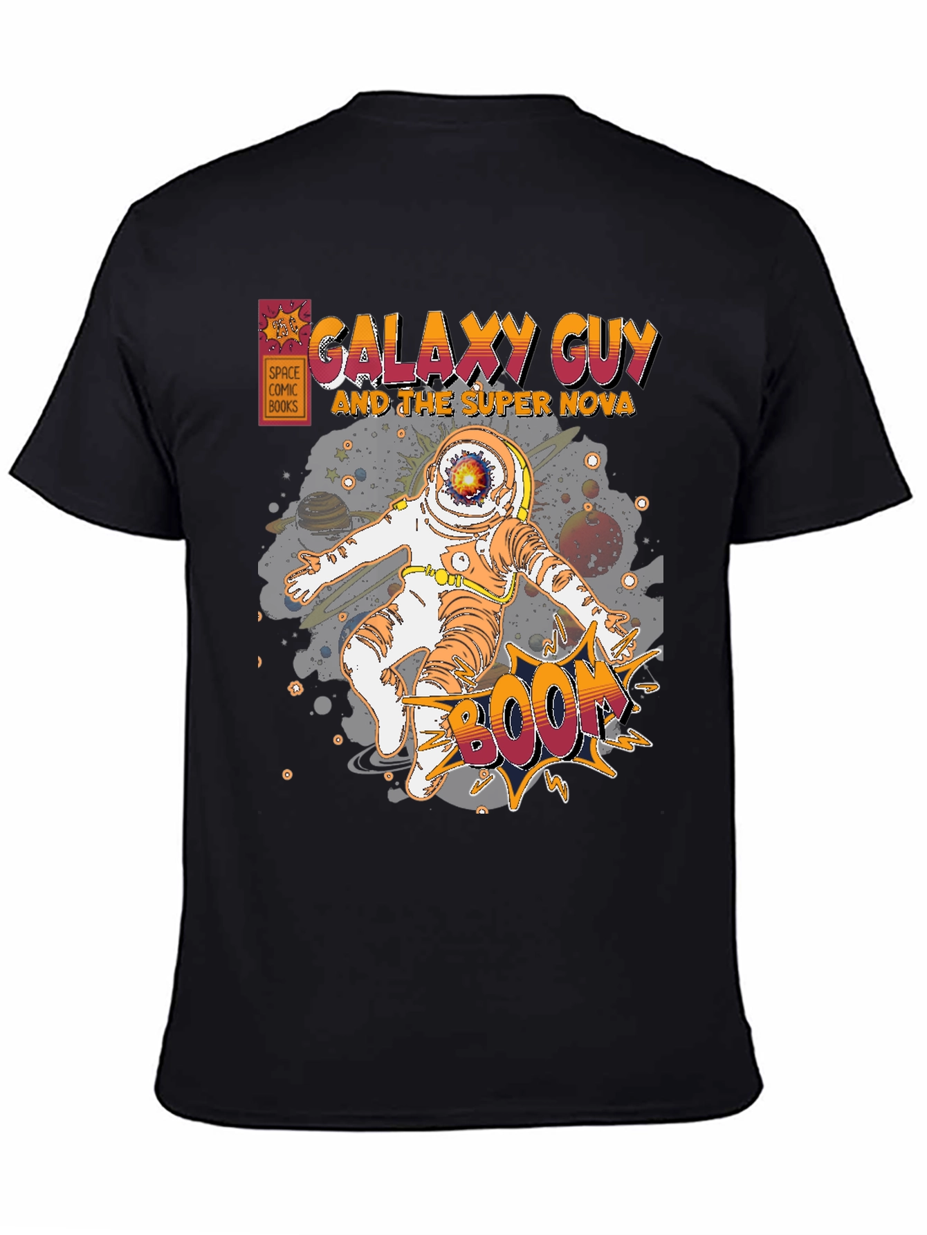 Galaxy Guy Comic Book Graphic T-Shirt