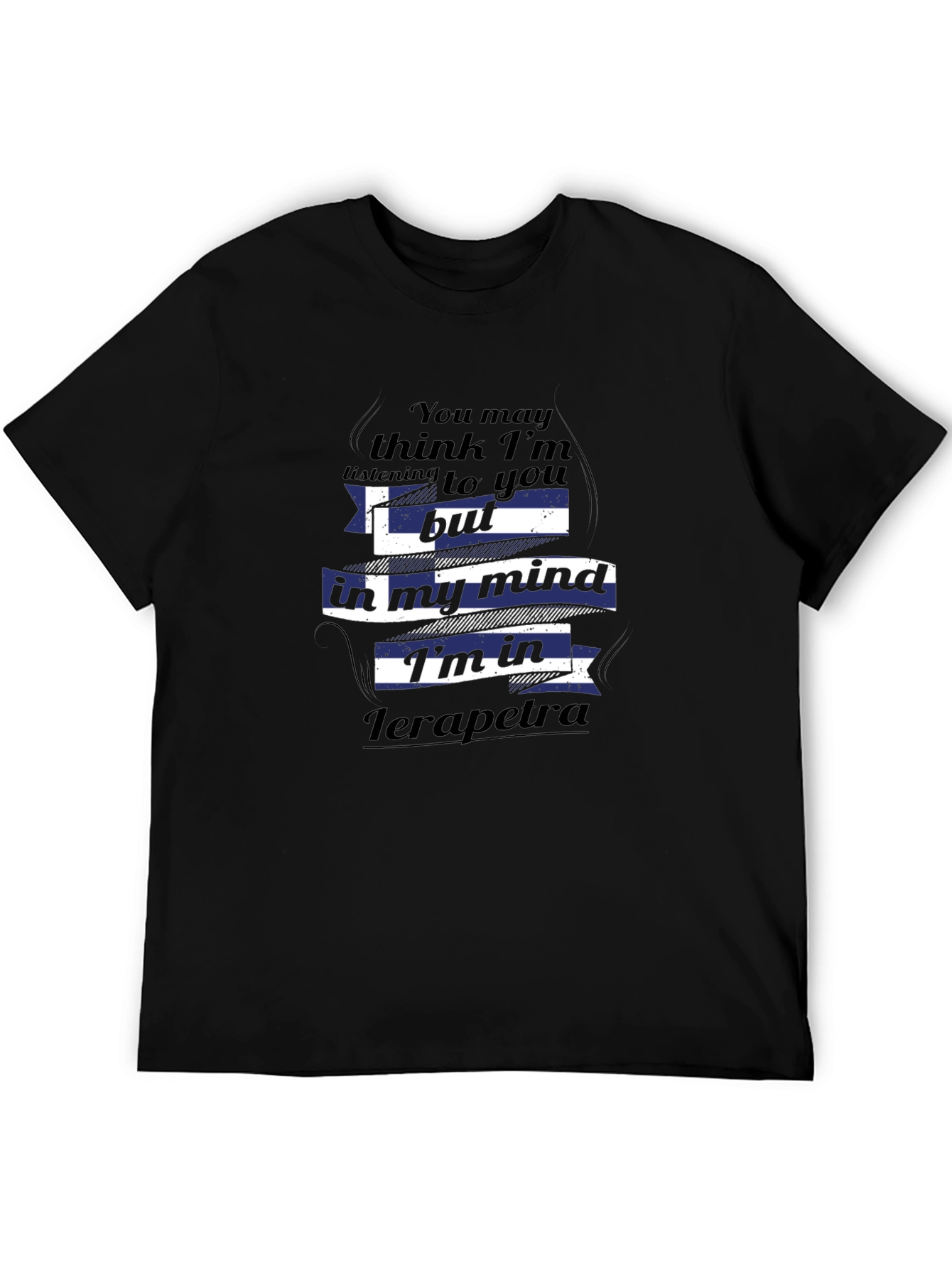 Ierapetra Mind T-Shirt - Black