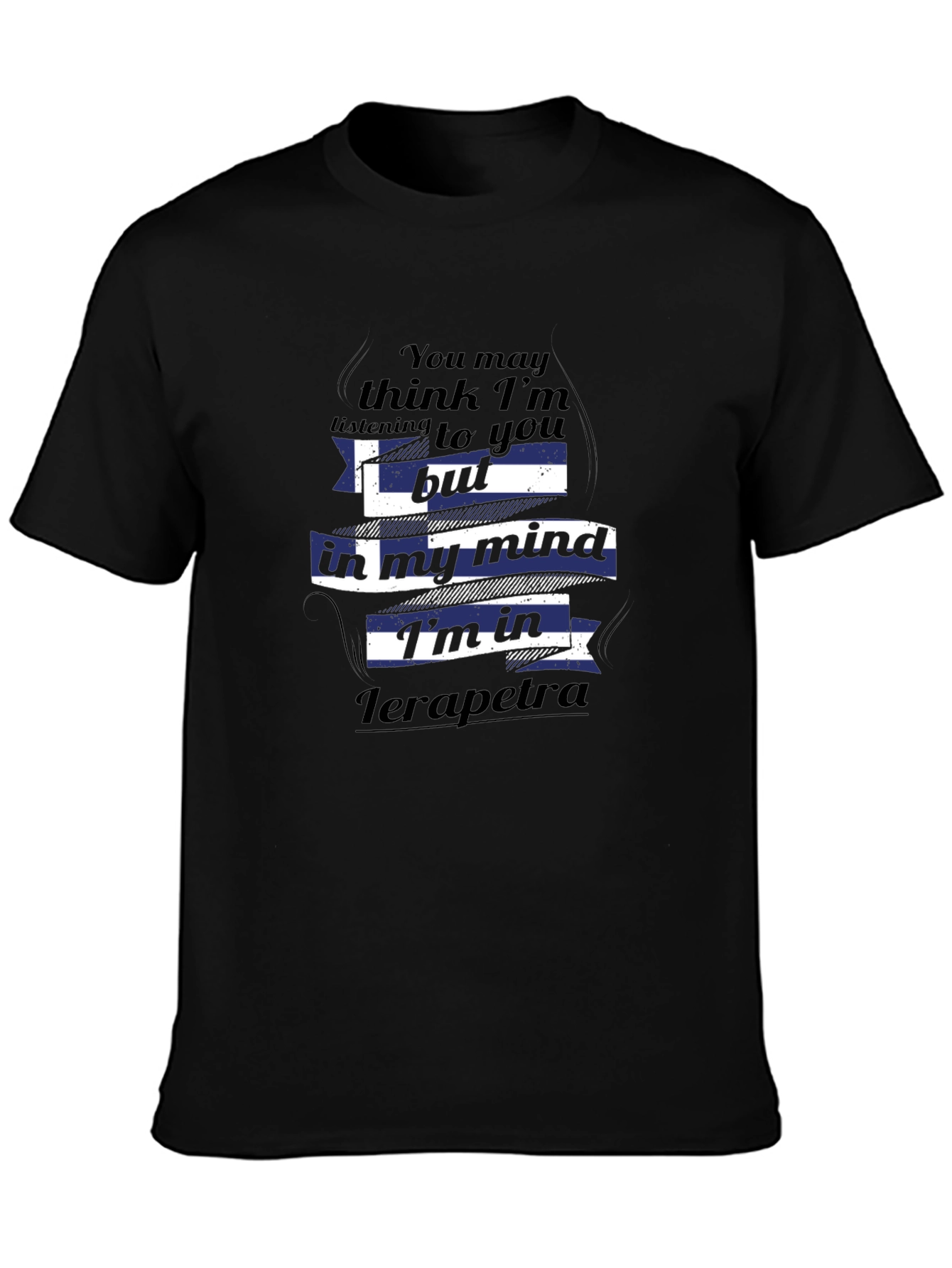 Ierapetra Mind T-Shirt - Black