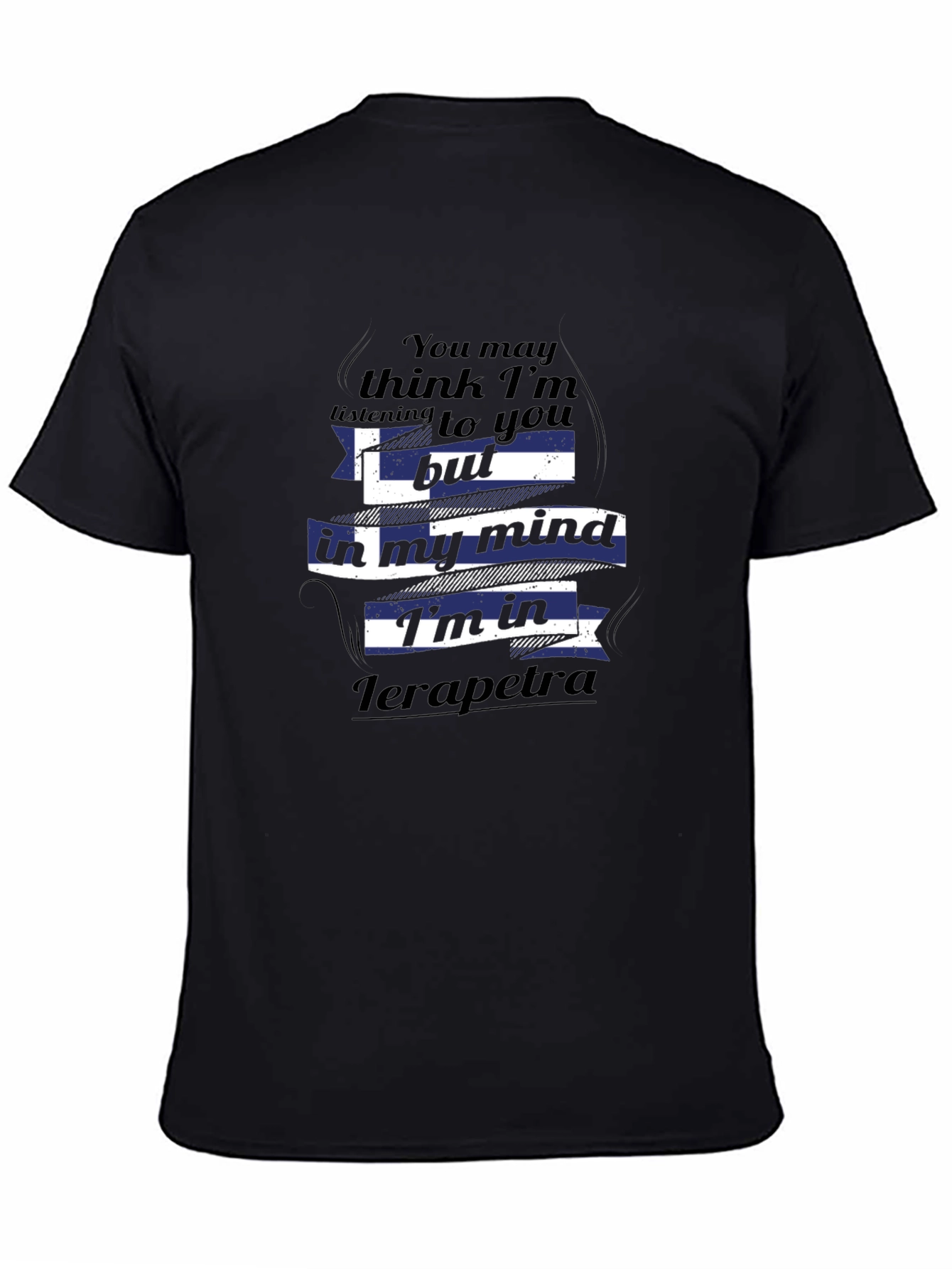 Ierapetra Mind T-Shirt - Black
