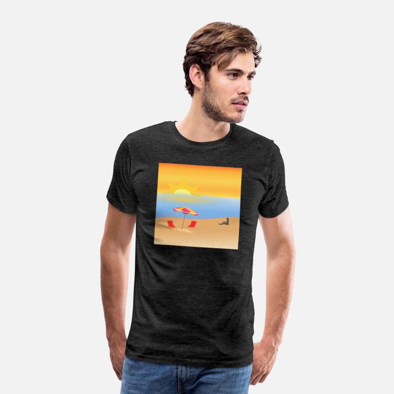On the beach
