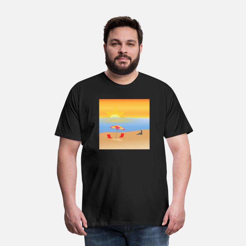 On the beach