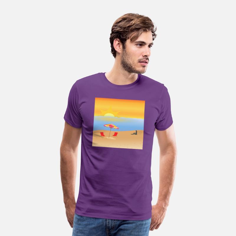 On the beach