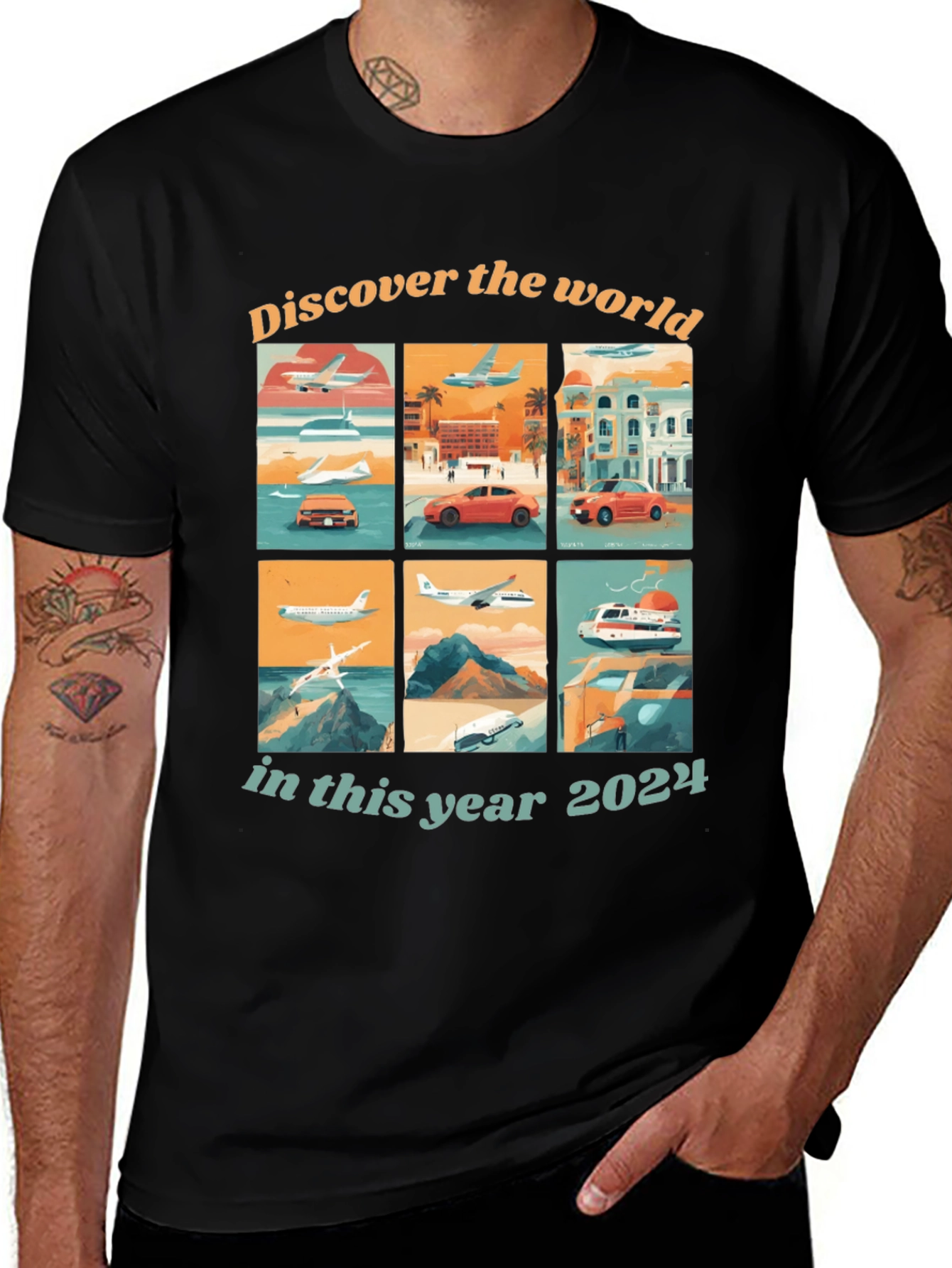 Discover the World 2024 Graphic Tee
