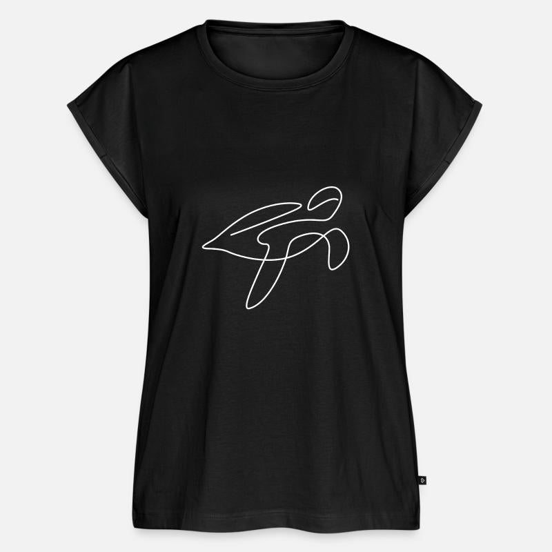 One Line Art Sea Turtle
