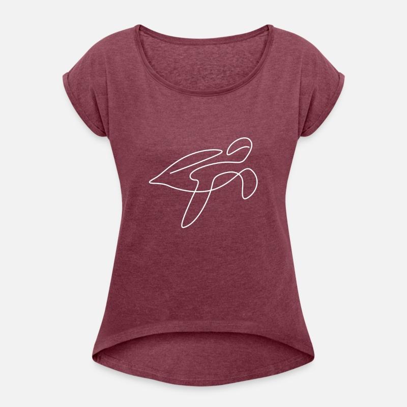 One Line Art Sea Turtle