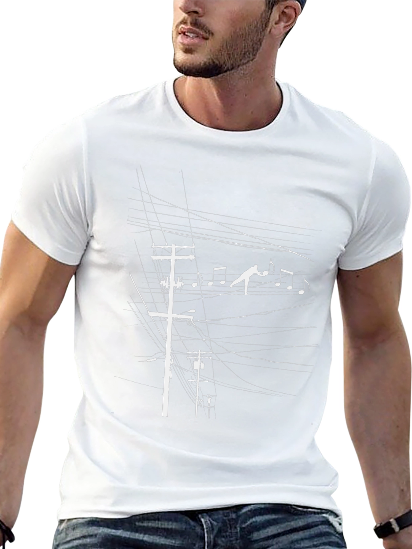 Music Lover Black T-Shirt
