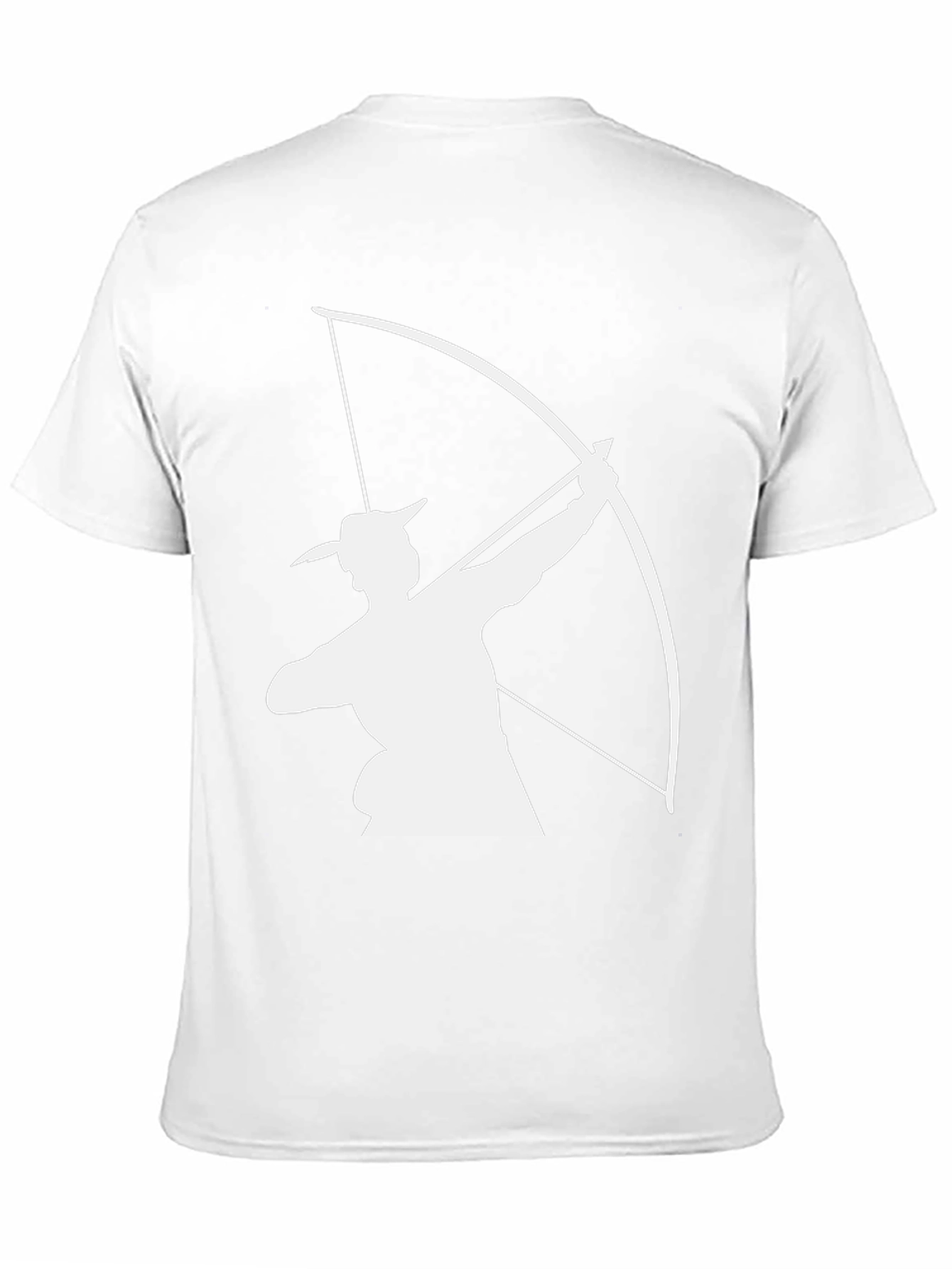 Archery T-Shirt - Black Bow & Arrow Graphic Tee