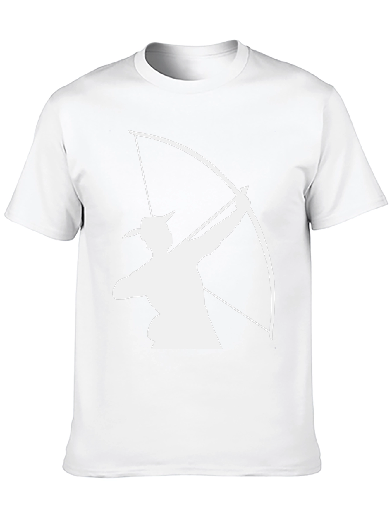 Archery T-Shirt - Black Bow & Arrow Graphic Tee