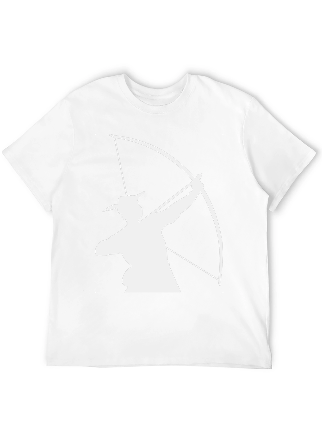 Archery T-Shirt - Black Bow & Arrow Graphic Tee
