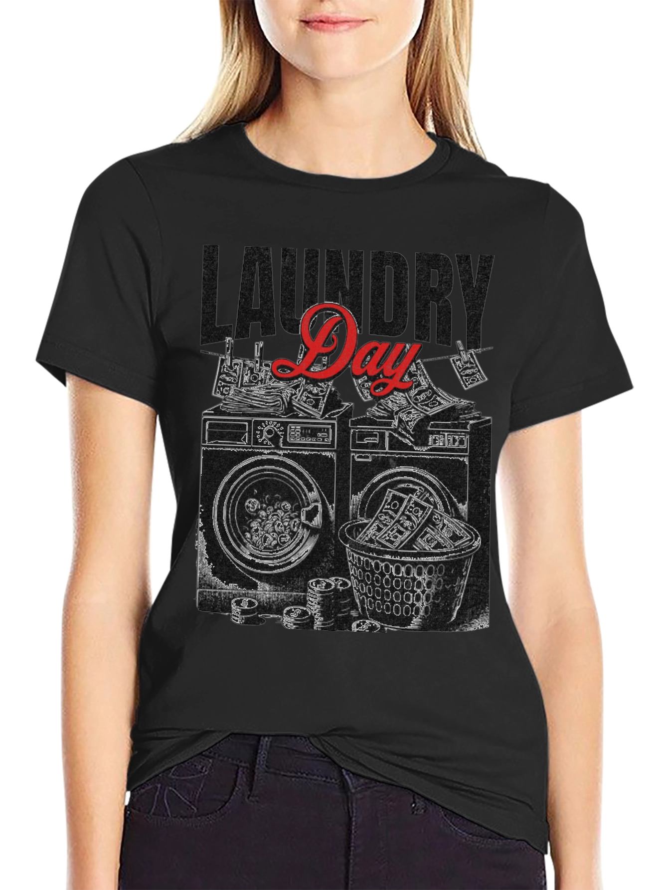 Laundry Day Graphic Tee