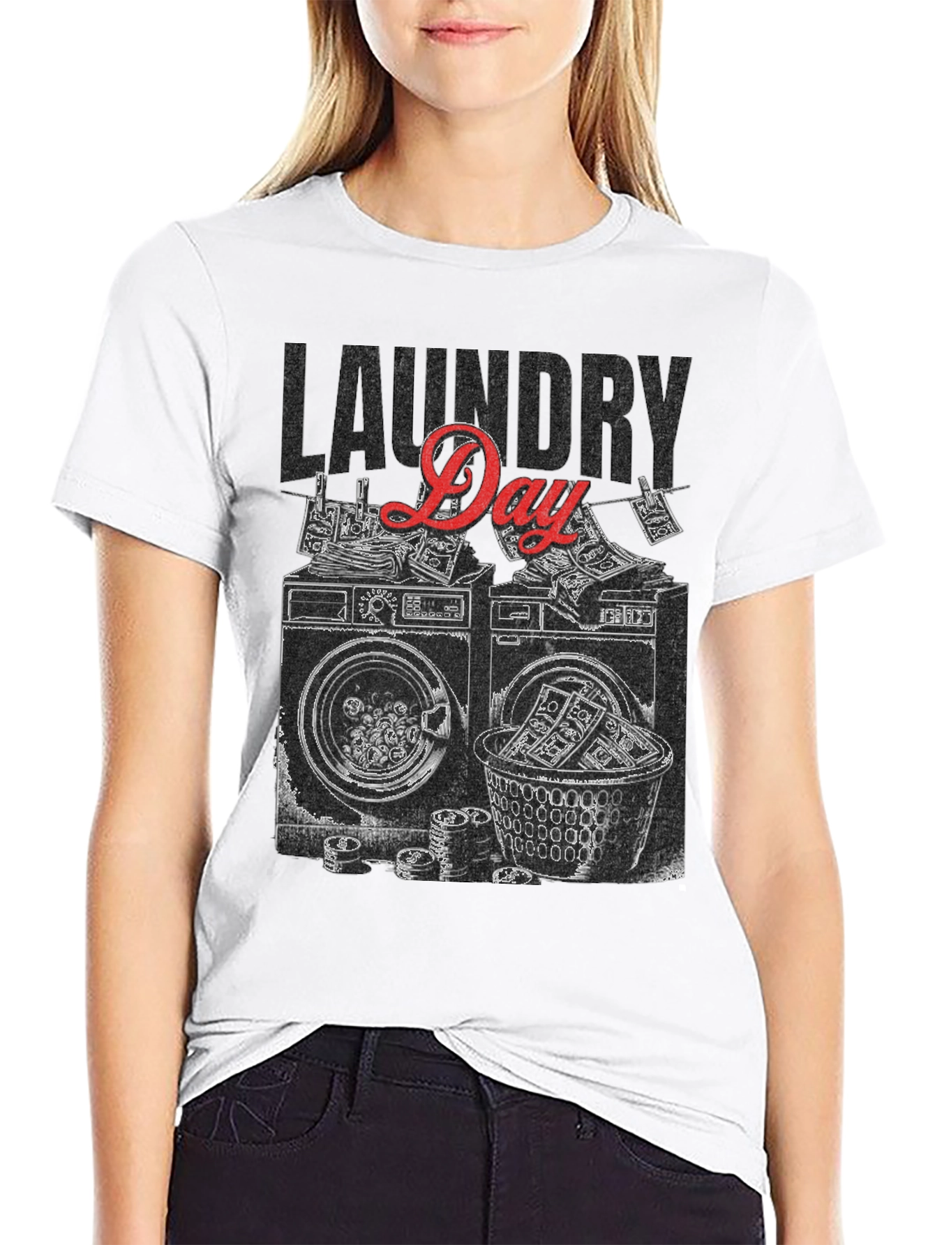 Laundry Day Graphic Tee