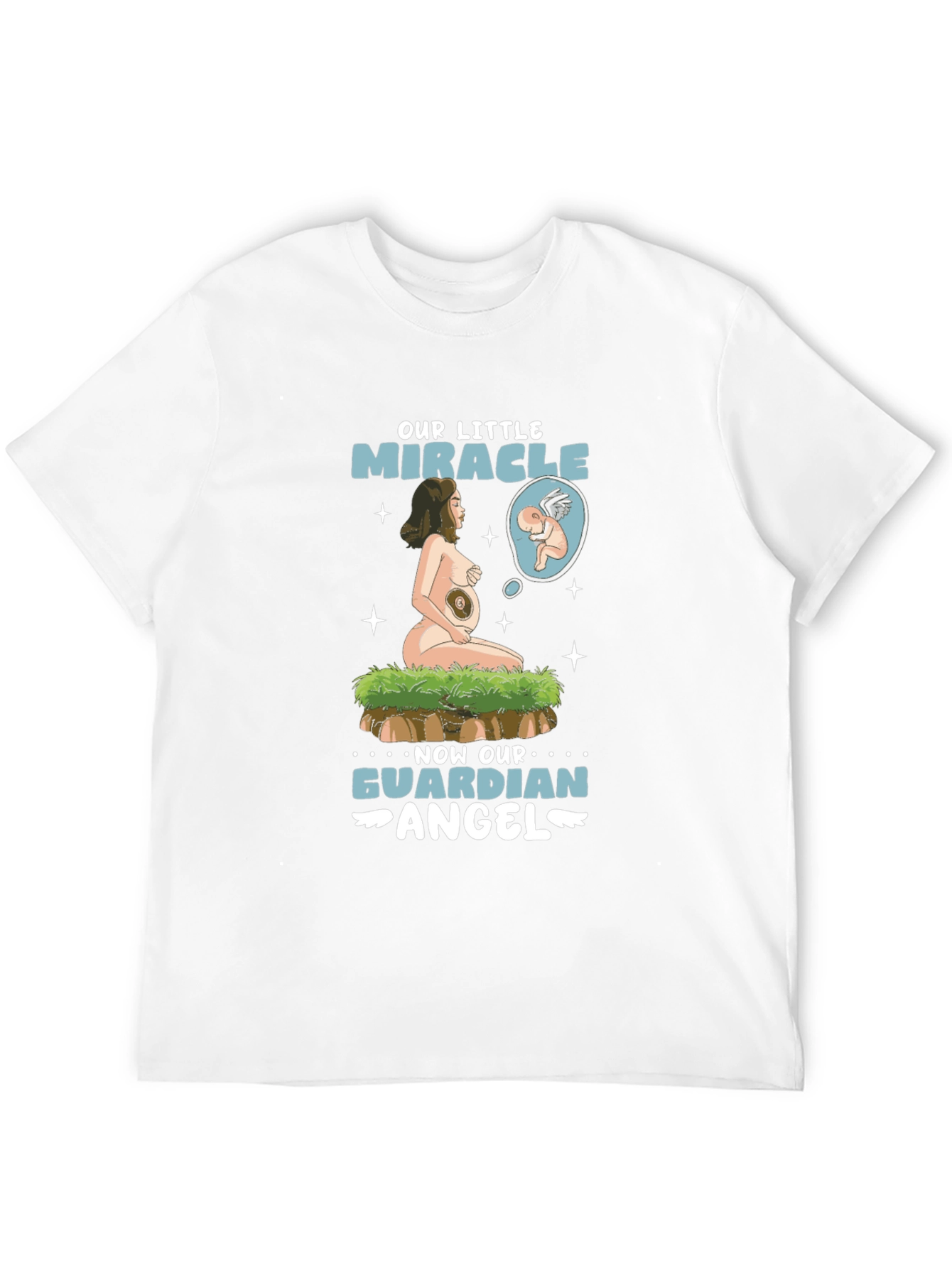 Our Little Miracle Guardian Angel Graphic T-Shirt