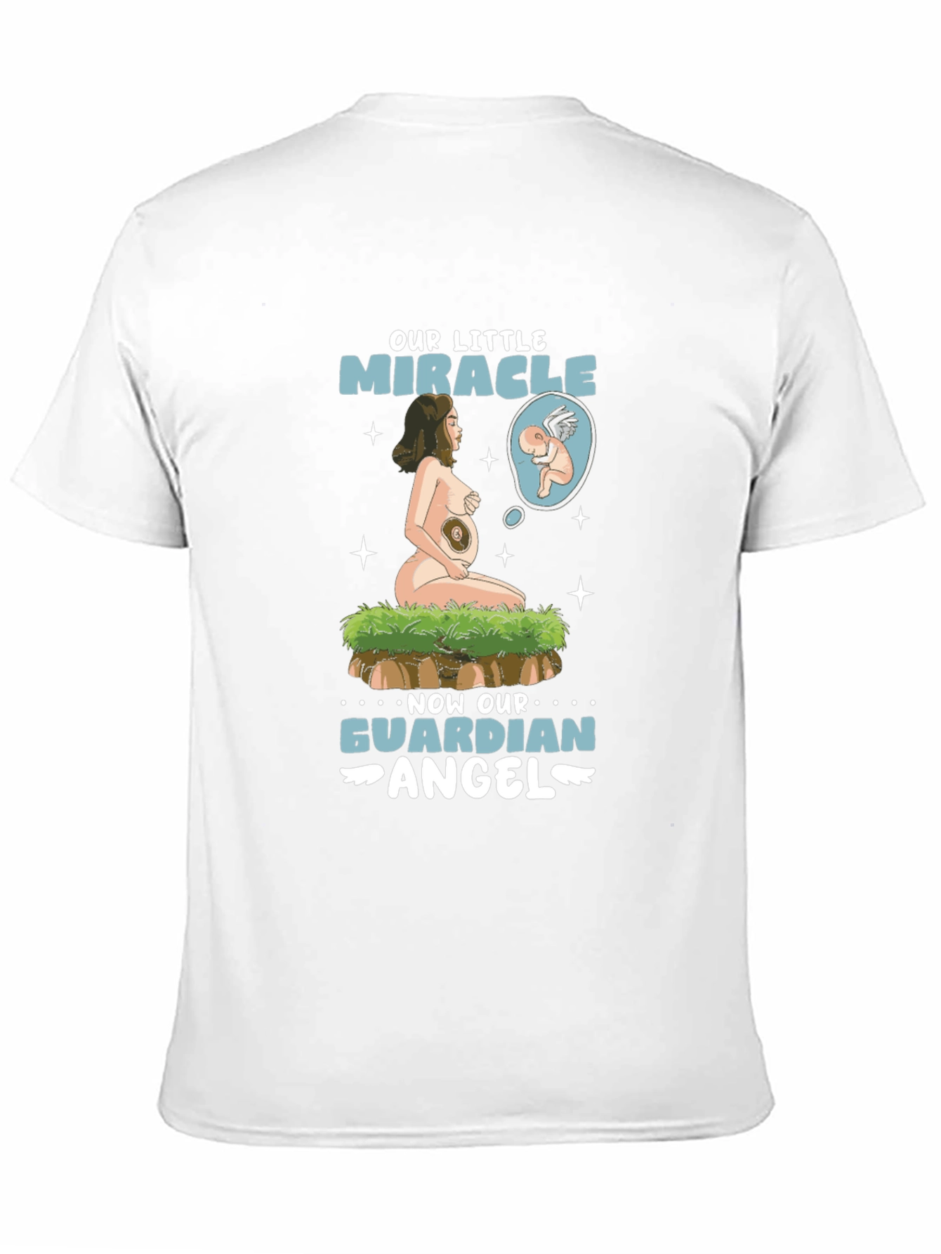 Our Little Miracle Guardian Angel Graphic T-Shirt