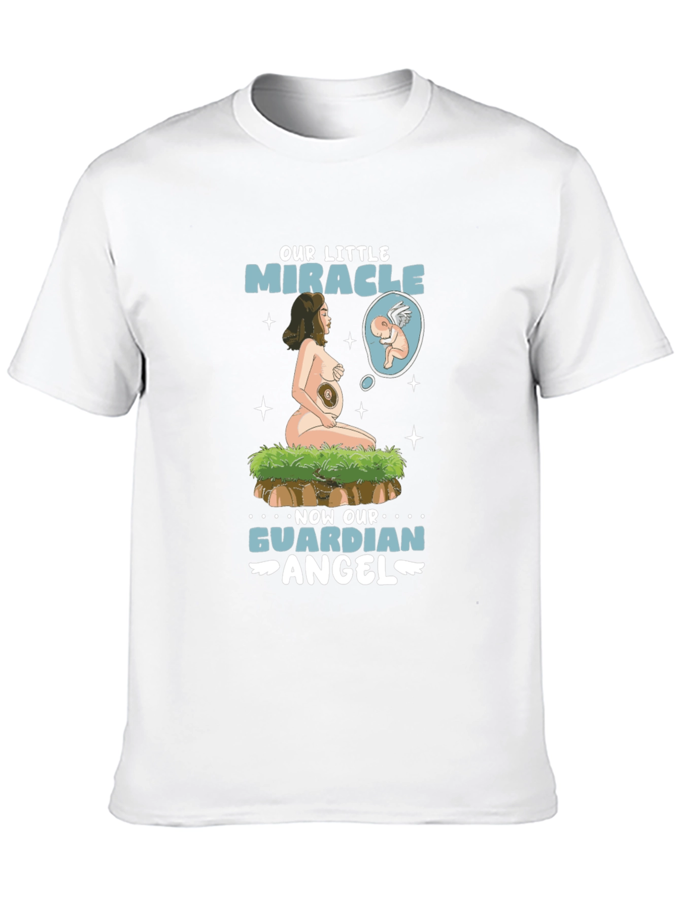 Our Little Miracle Guardian Angel Graphic T-Shirt