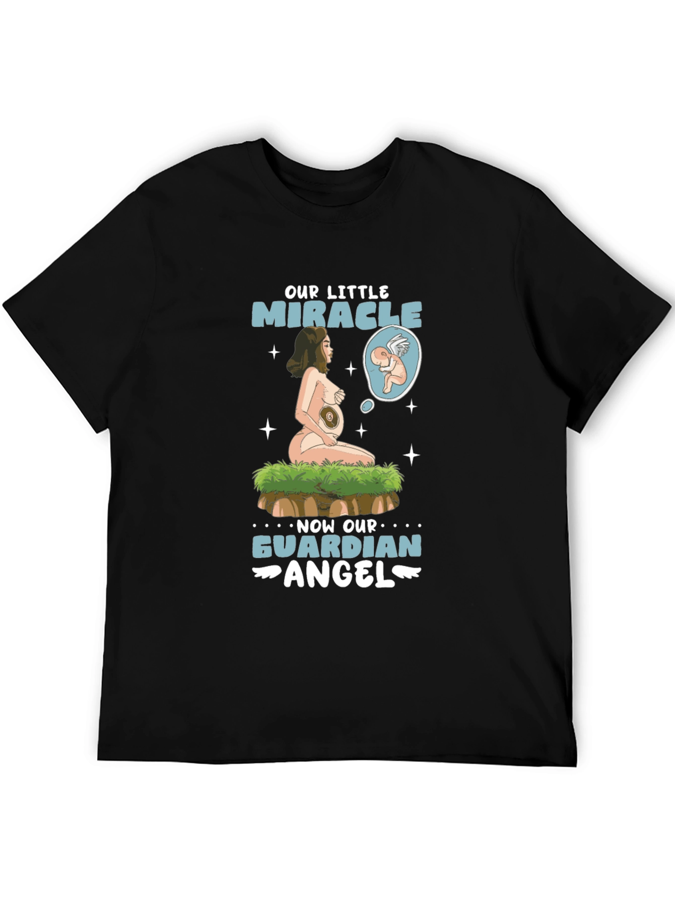 Our Little Miracle Guardian Angel Graphic T-Shirt