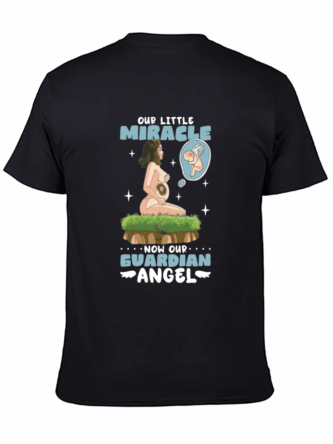 Our Little Miracle Guardian Angel Graphic T-Shirt