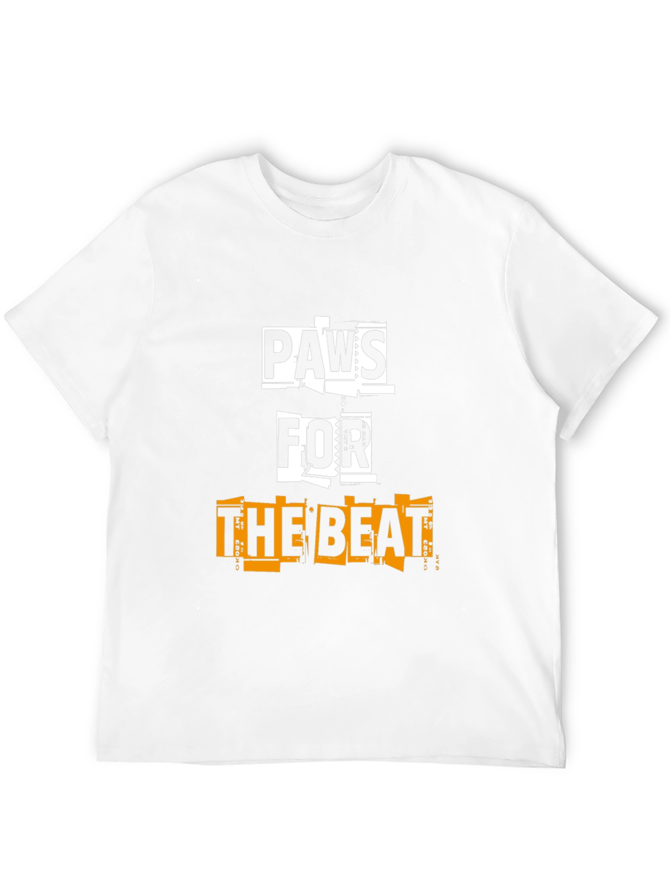 Paws For The Beat Black Graphic Tee