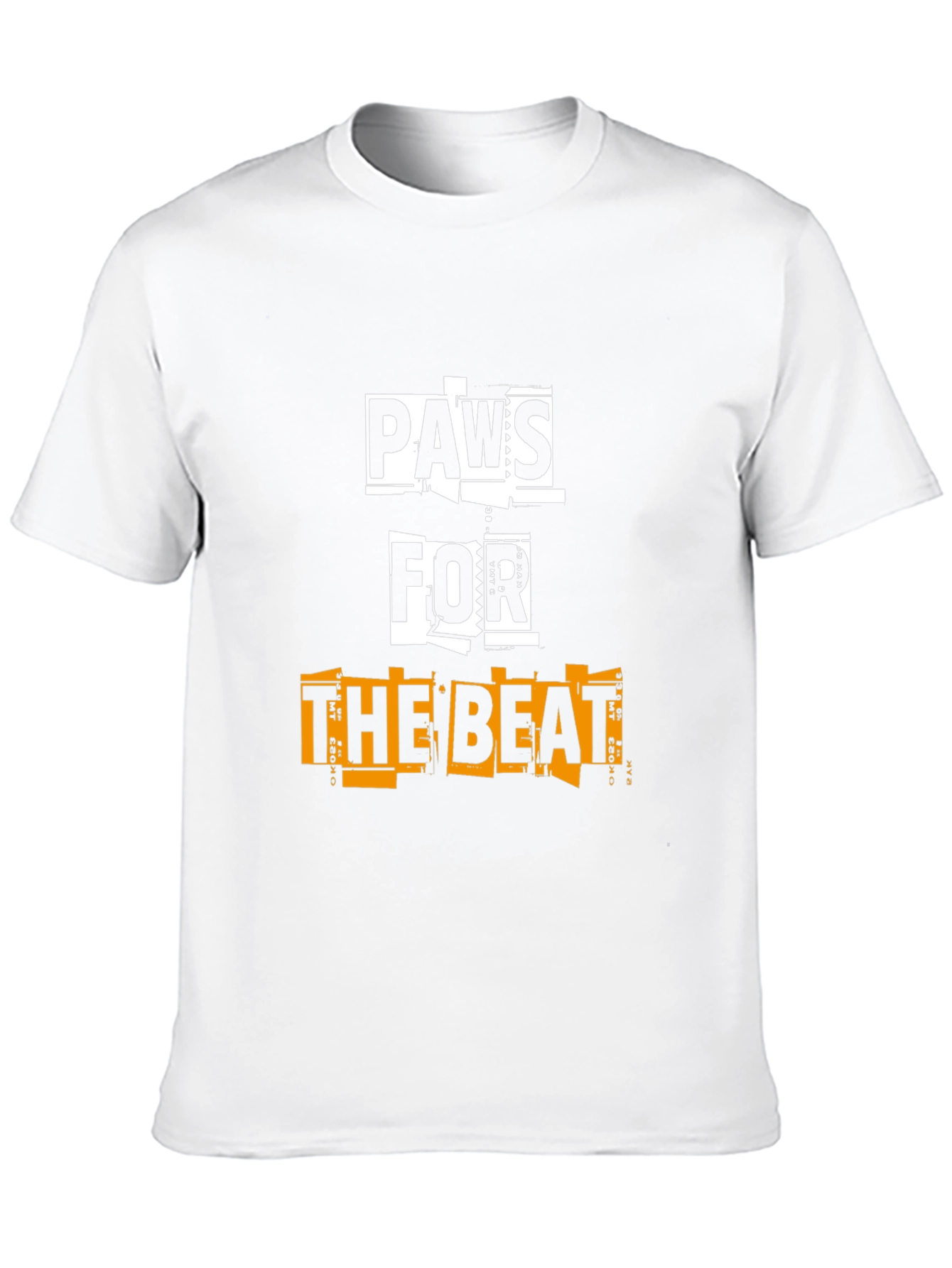 Paws For The Beat Black Graphic Tee