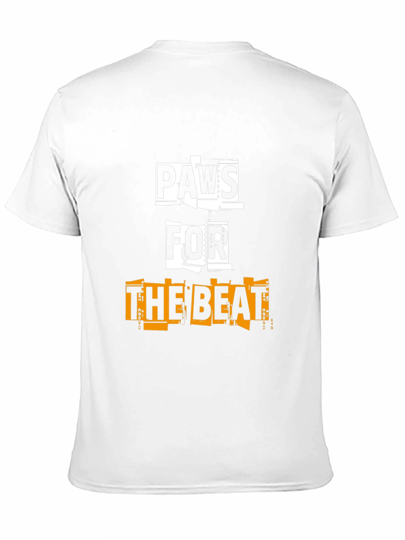 Paws For The Beat Black Graphic Tee
