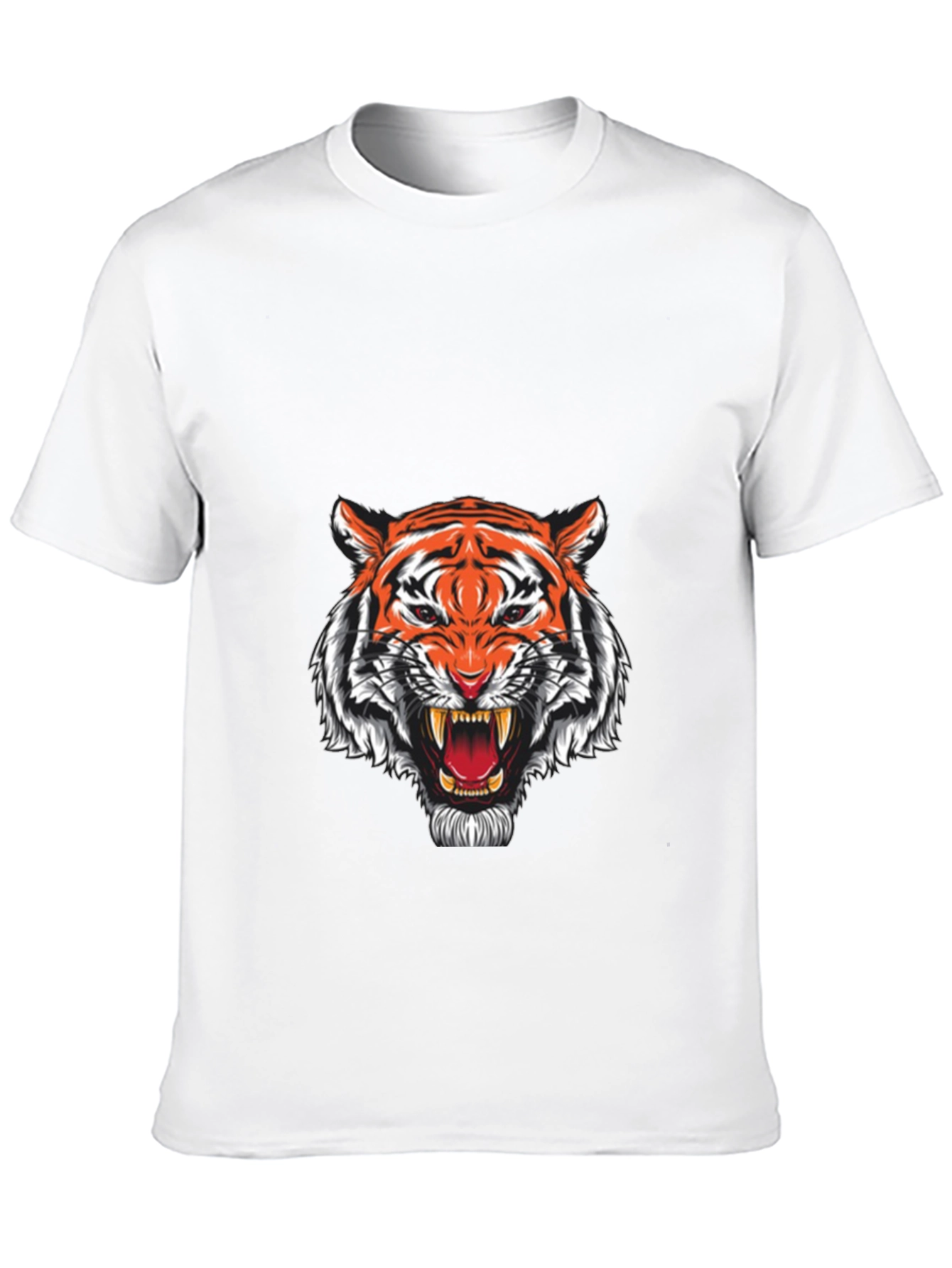 Black Tiger Graphic T-Shirt - Fierce Style