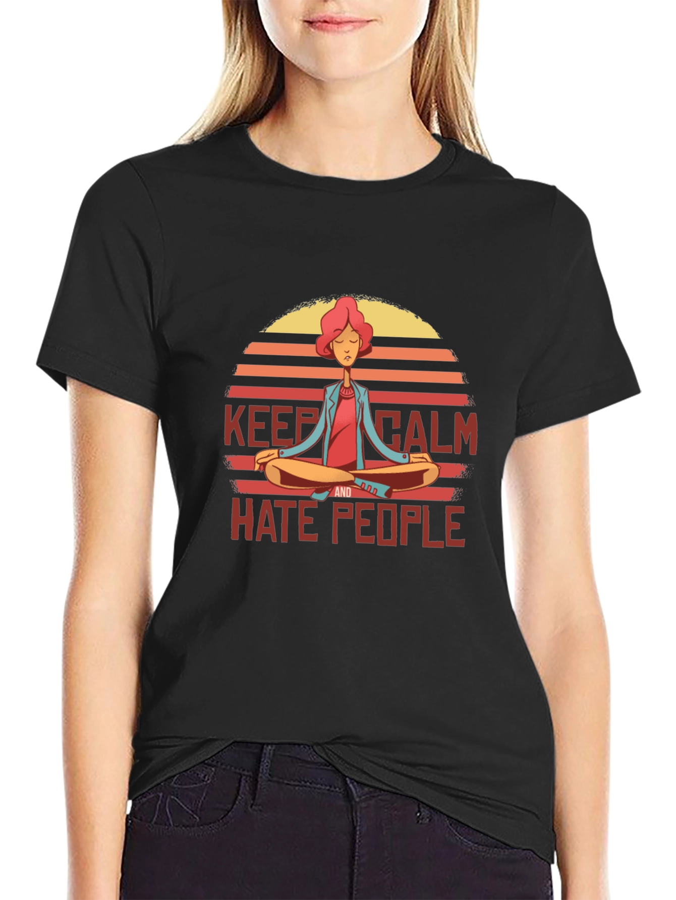 Keep Calm and Hate People T-Shirt