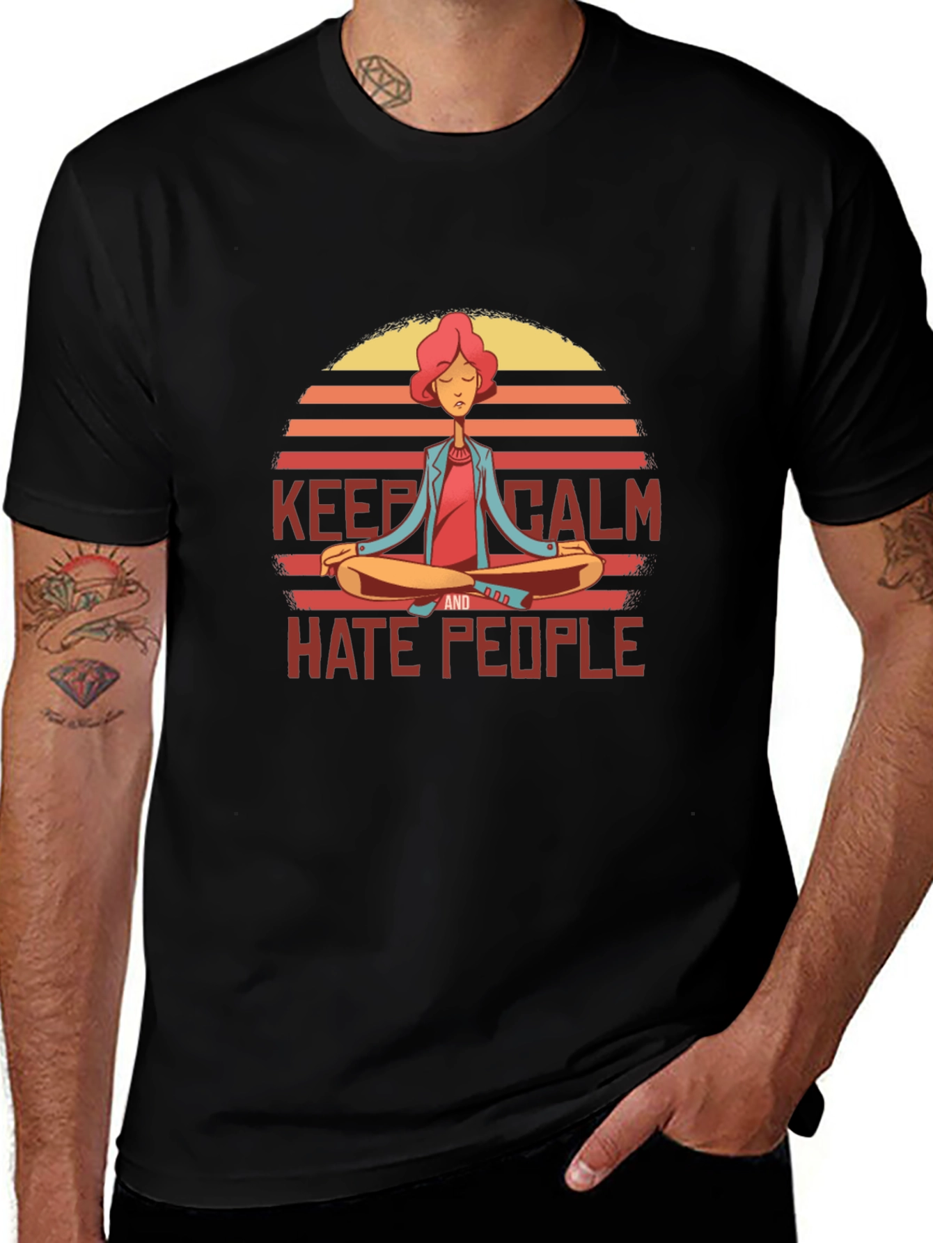 Keep Calm and Hate People T-Shirt