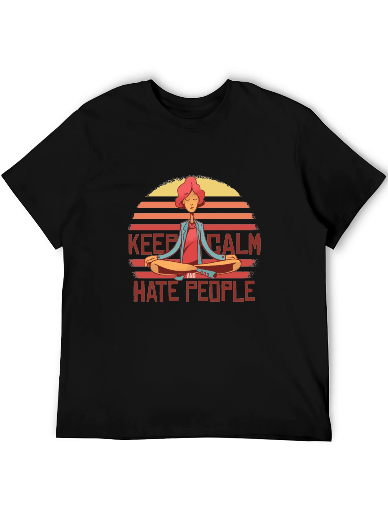 Keep Calm and Hate People T-Shirt