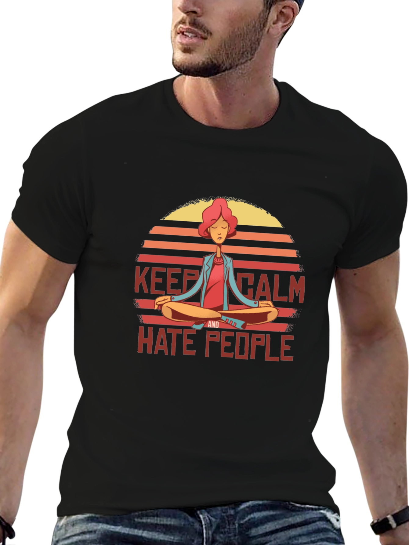 Keep Calm and Hate People T-Shirt