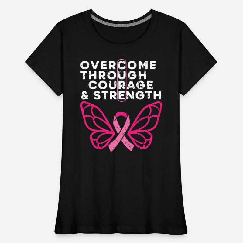Overcome Through Courage & Strenght Breast Cancer