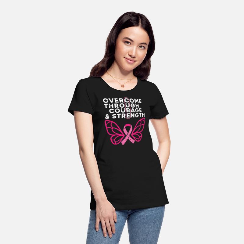 Overcome Through Courage & Strenght Breast Cancer