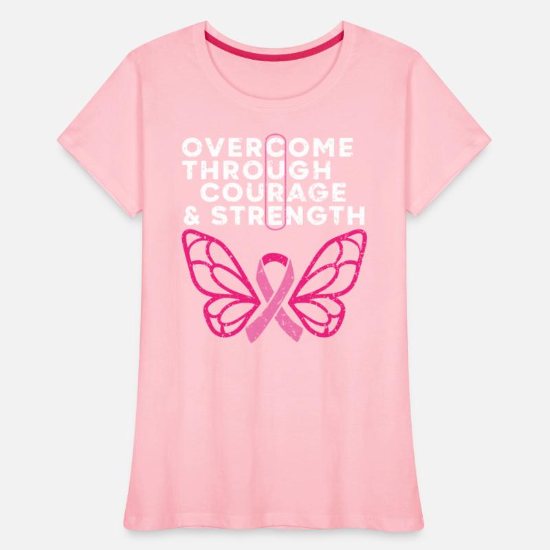 Overcome Through Courage & Strenght Breast Cancer