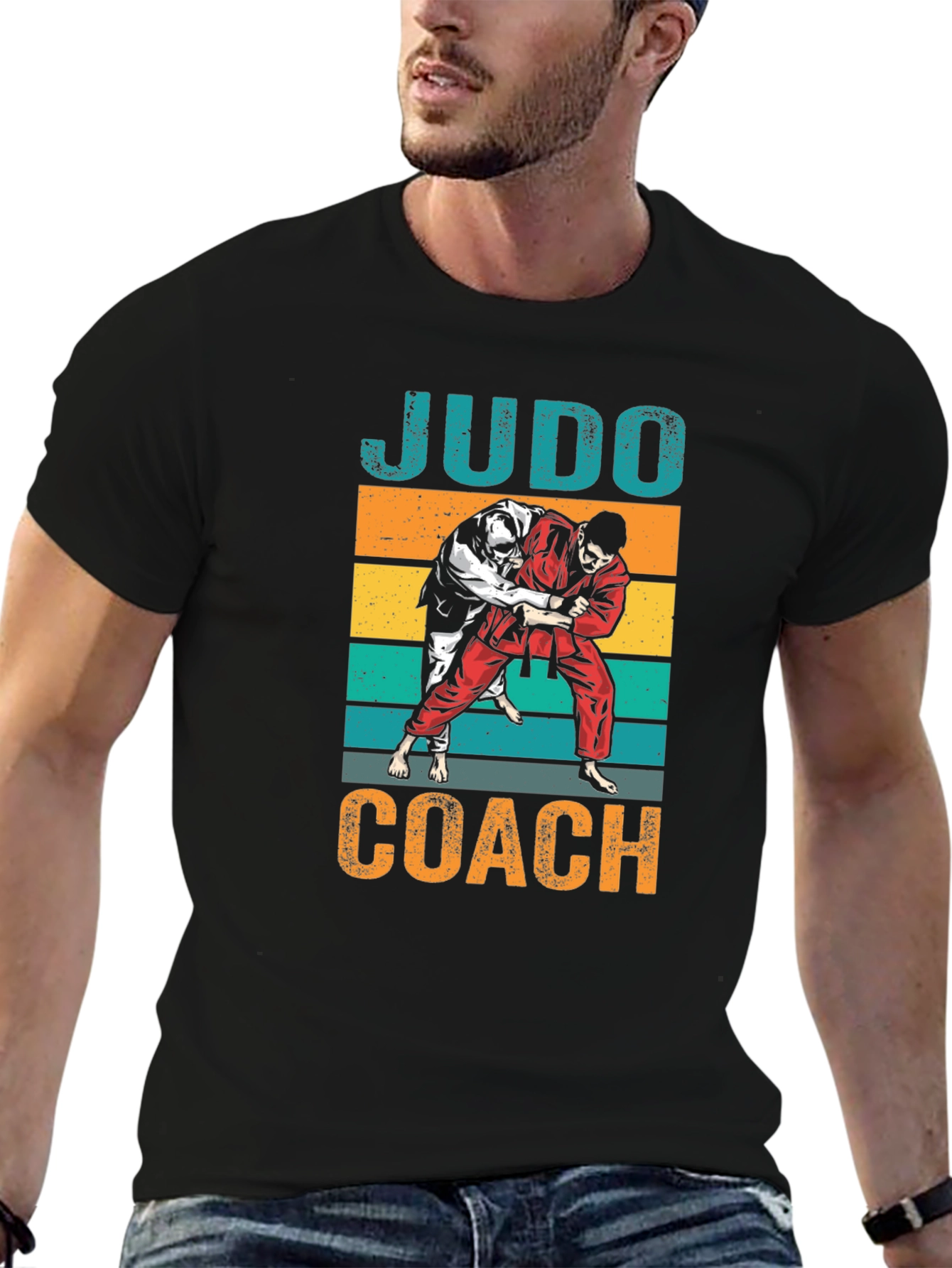 Judo Coach Graphic T-Shirt