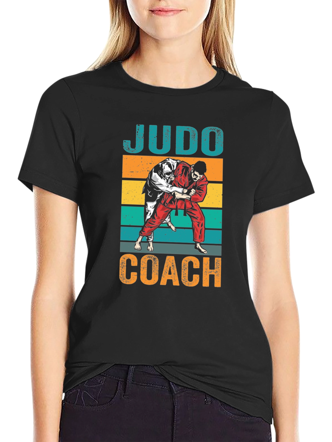 Judo Coach Graphic T-Shirt