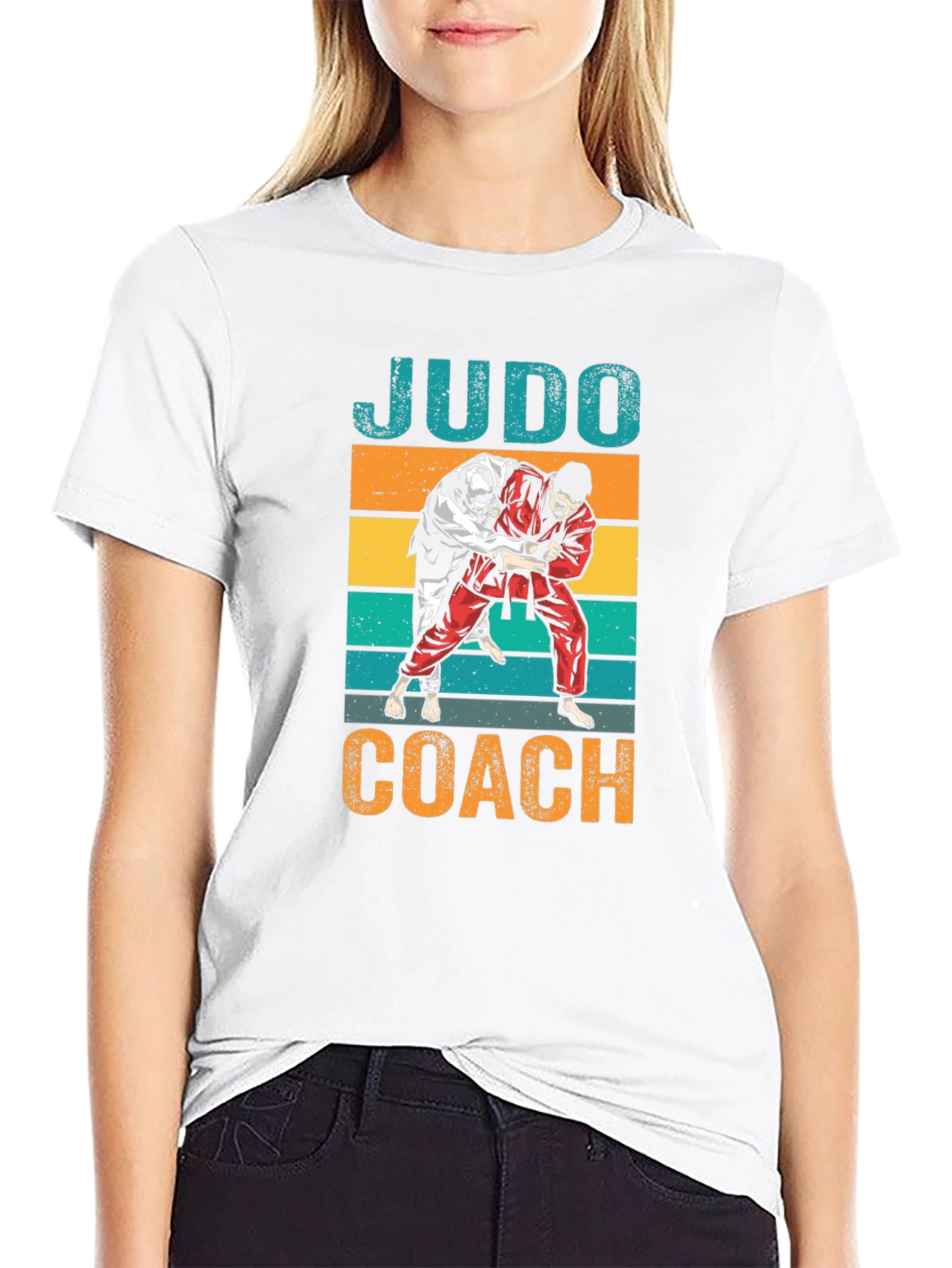 Judo Coach Graphic T-Shirt