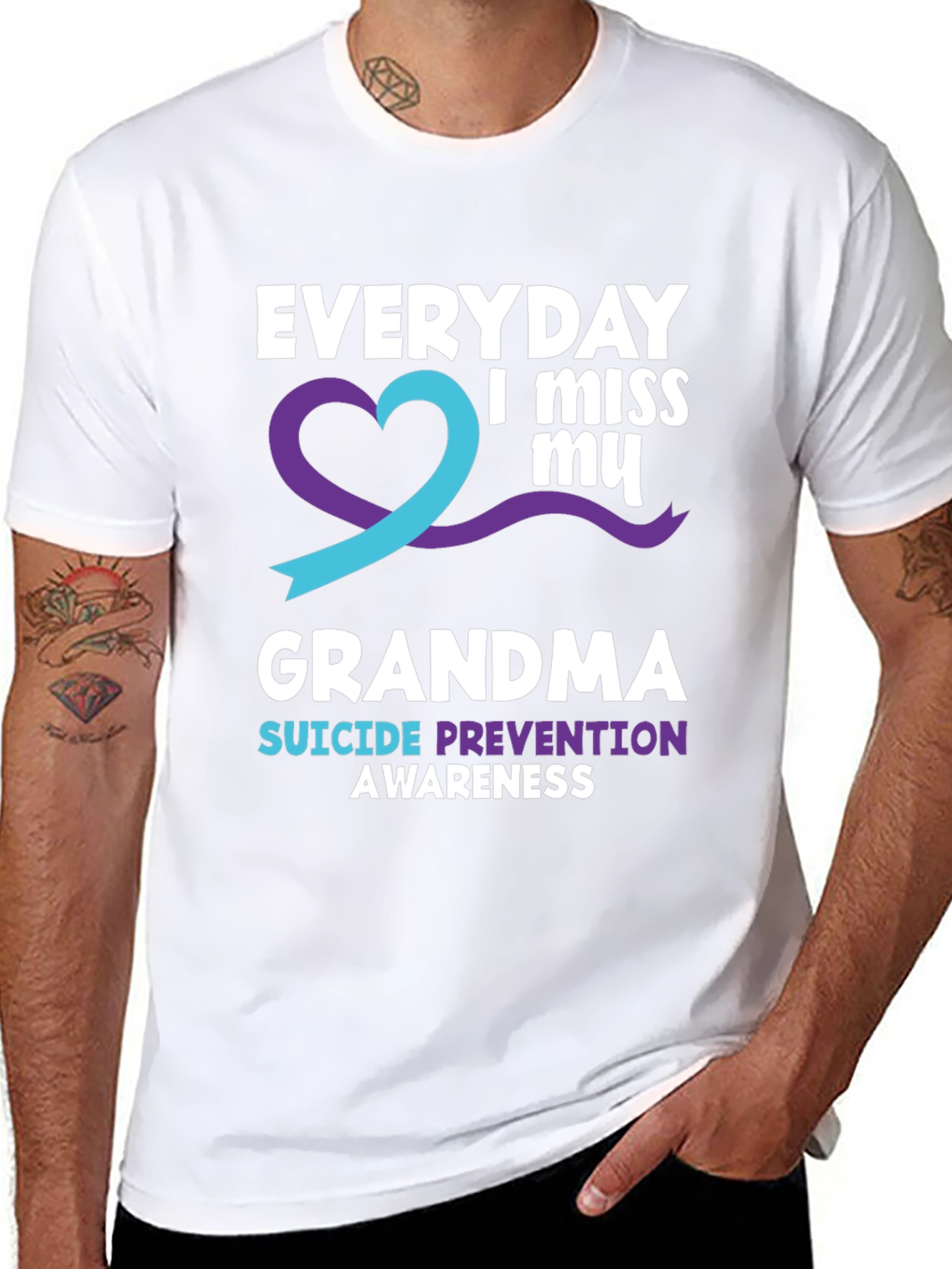 Grandma Suicide Awareness T-Shirt