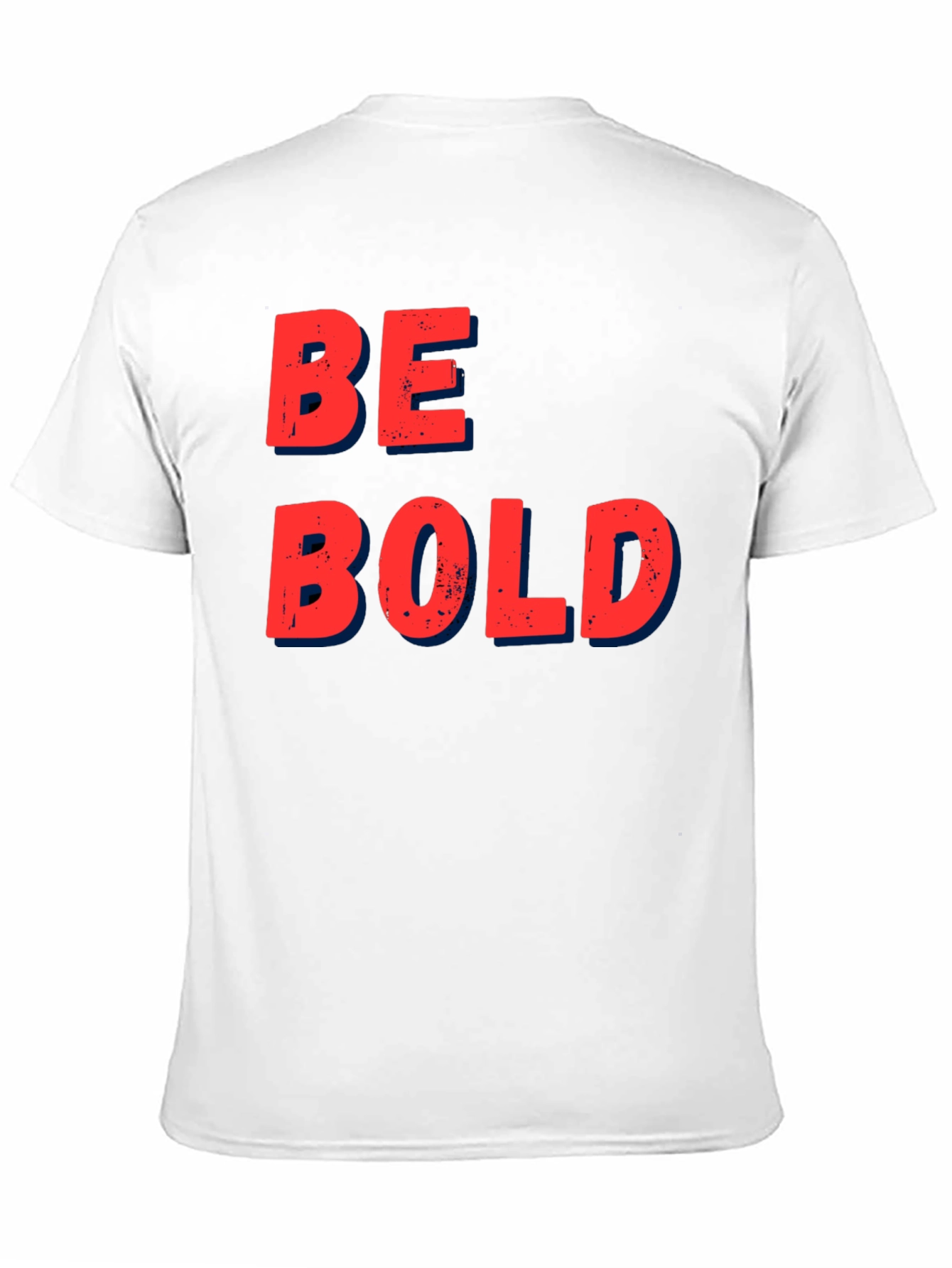 Be Bold Graphic T-Shirt - Casual Black Tee
