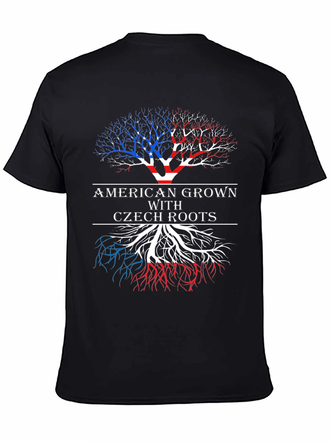 Czech Roots American Grown Graphic Tee