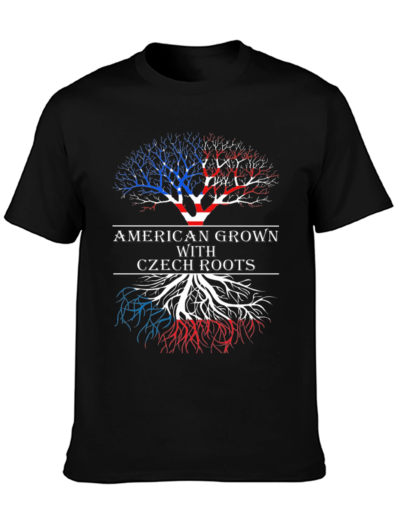 Czech Roots American Grown Graphic Tee
