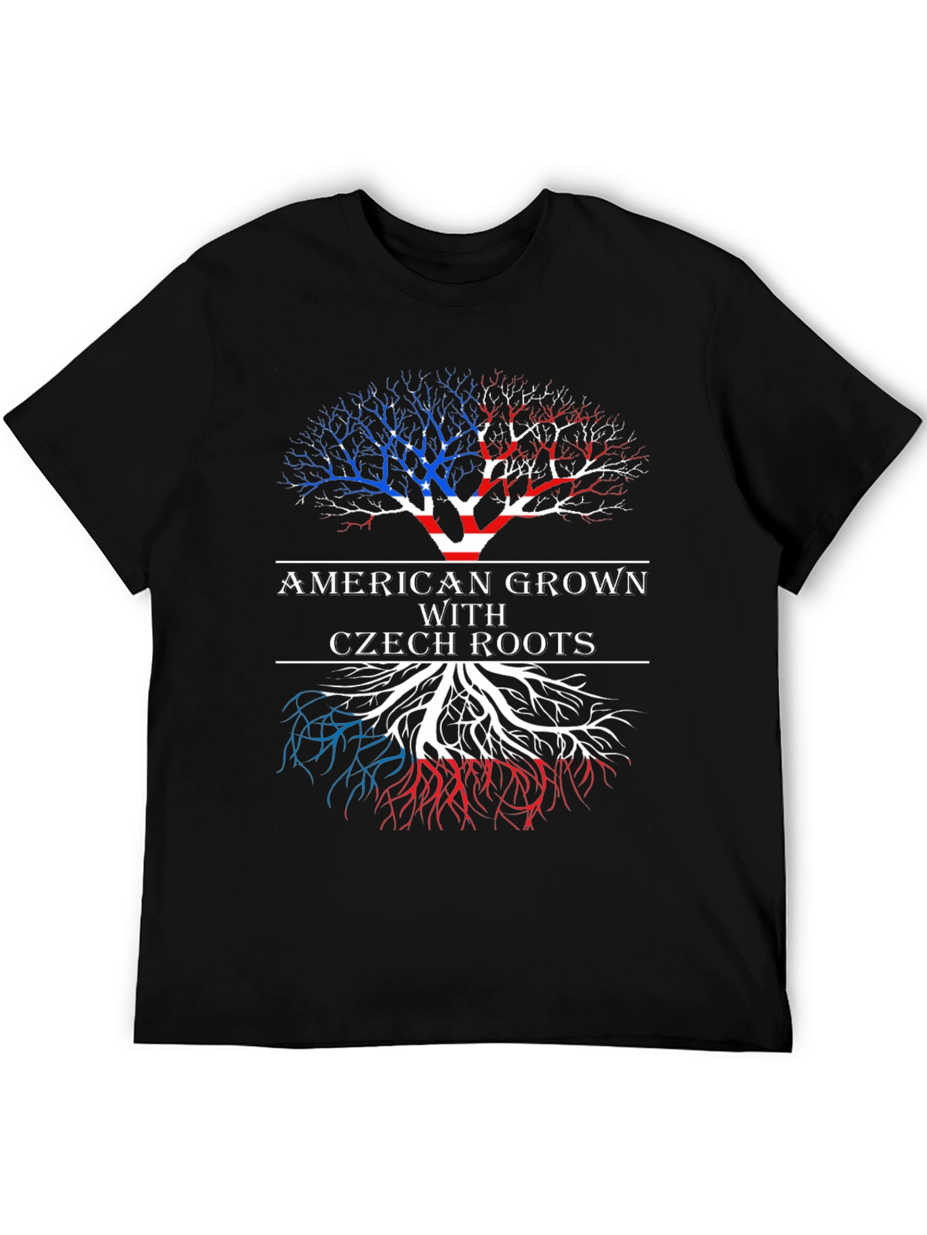 Czech Roots American Grown Graphic Tee